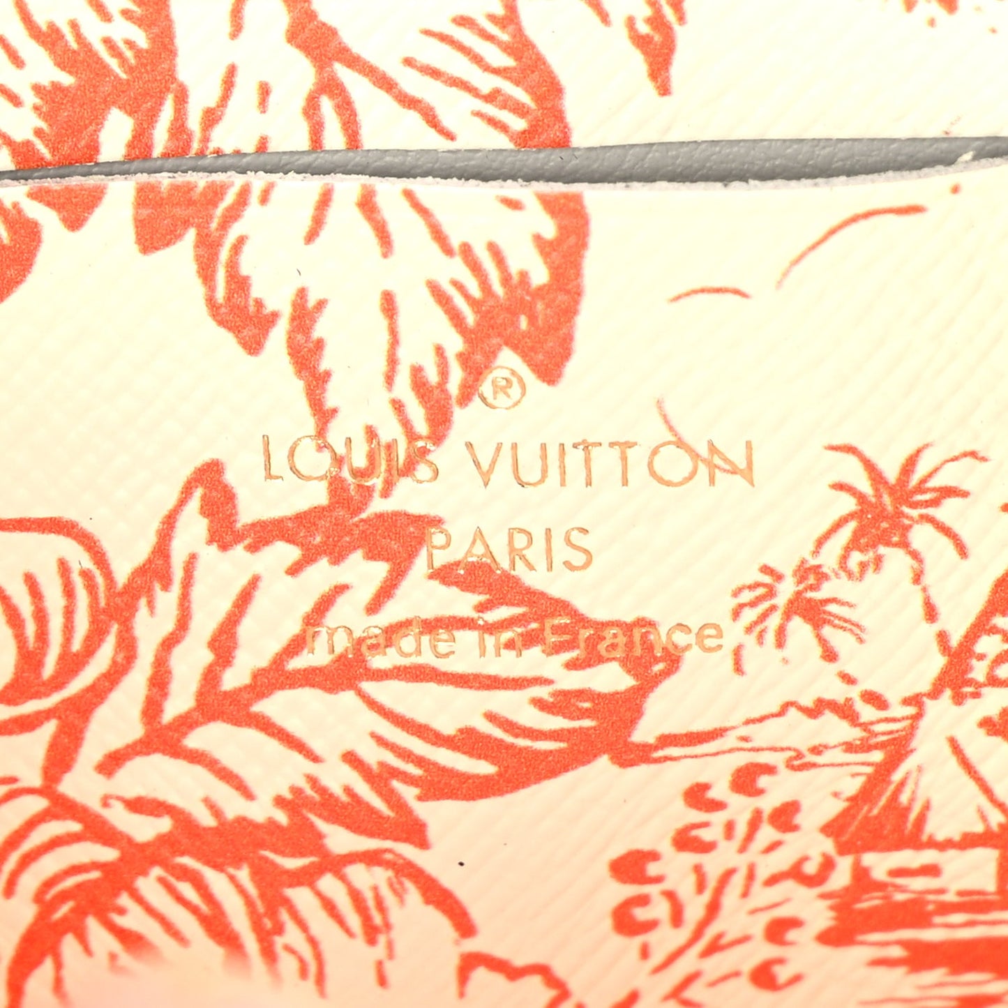 Louis Vuitton Monogram LV By The Pool Zippy Coin Purse Coral