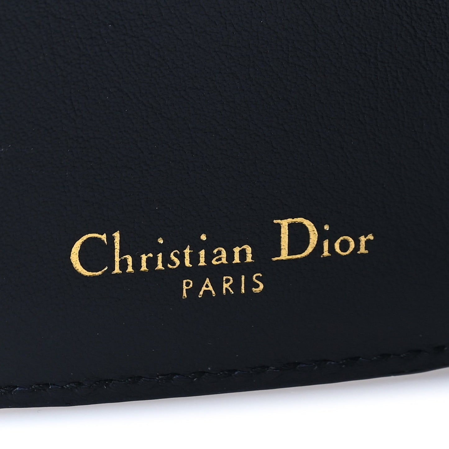 Christian Dior Oblique 30 Montaigne Lotus Wallet Blue