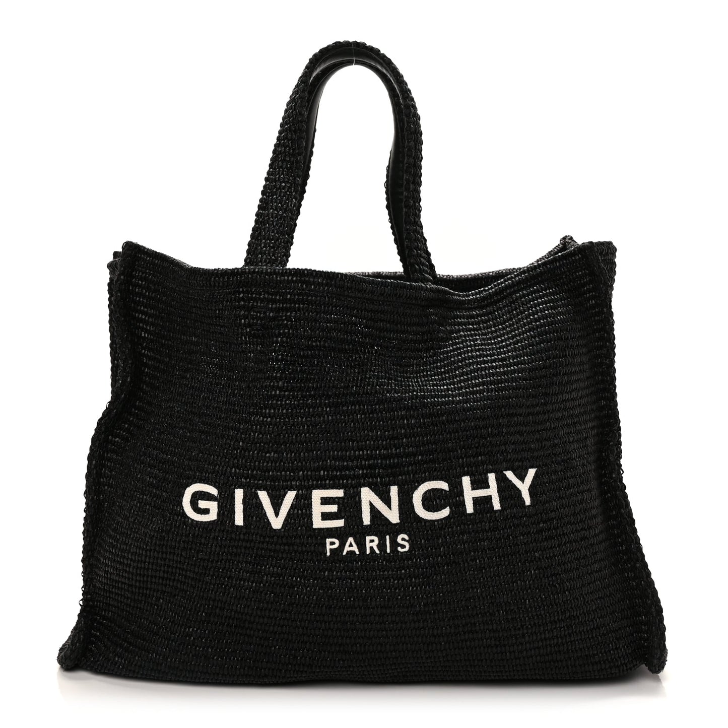 Givenchy Raffia Medium G Tote Black