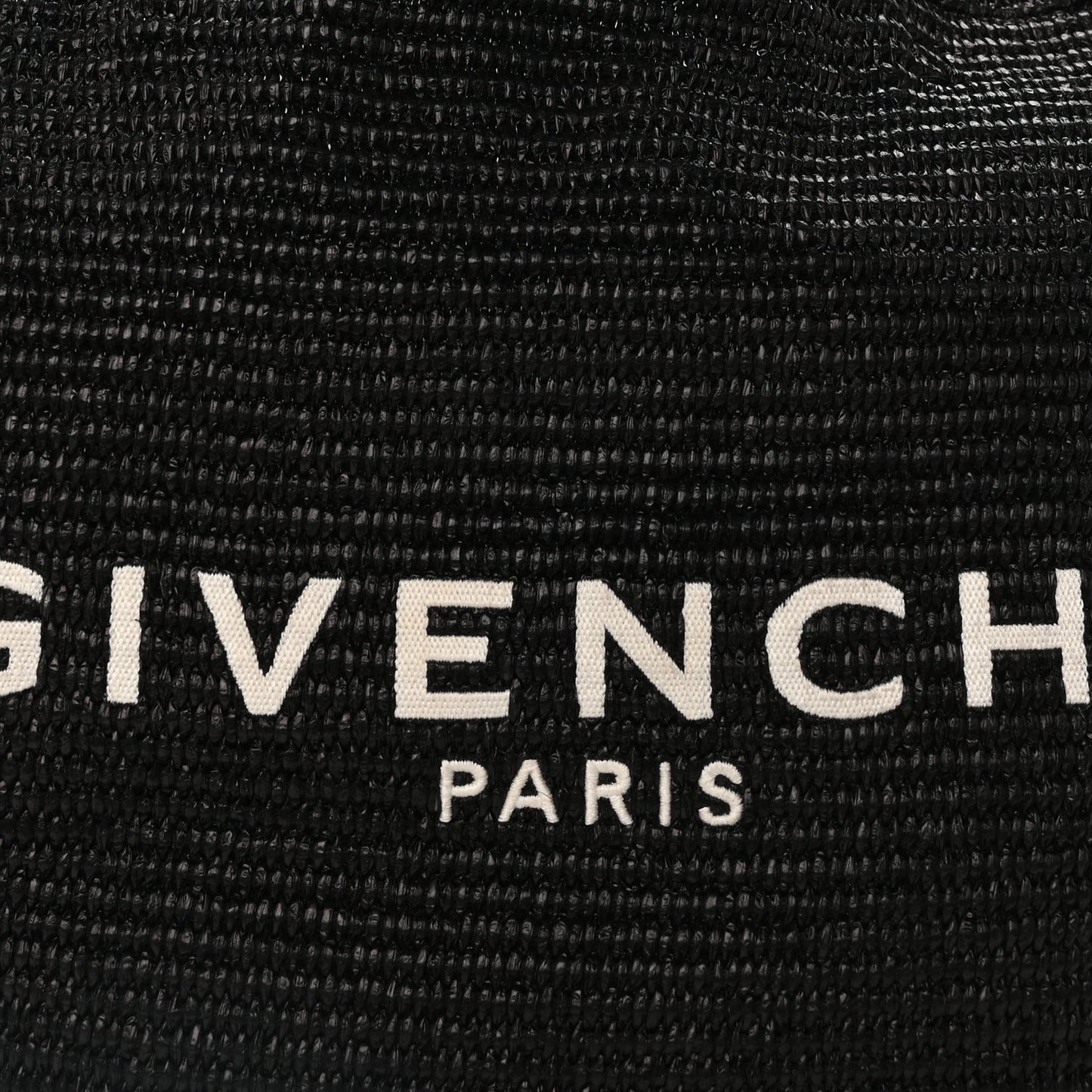 Givenchy Raffia Medium G Tote Black