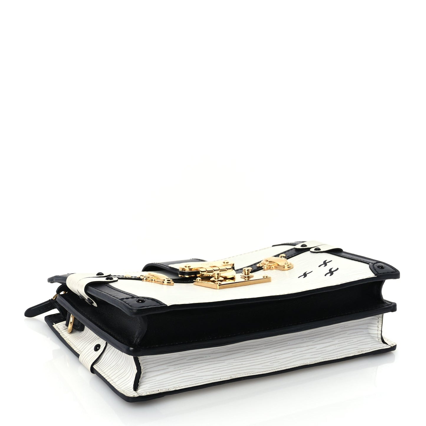Louis Vuitton Epi Trunk Clutch White