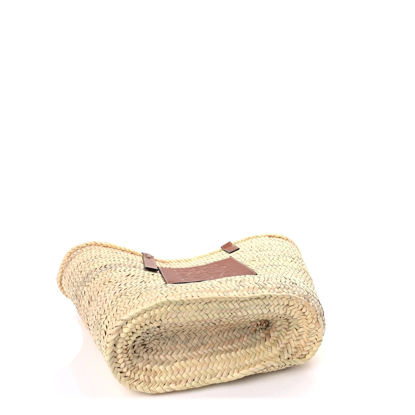 Loewe Raffia Large Basket Tote Bag Natural Tan