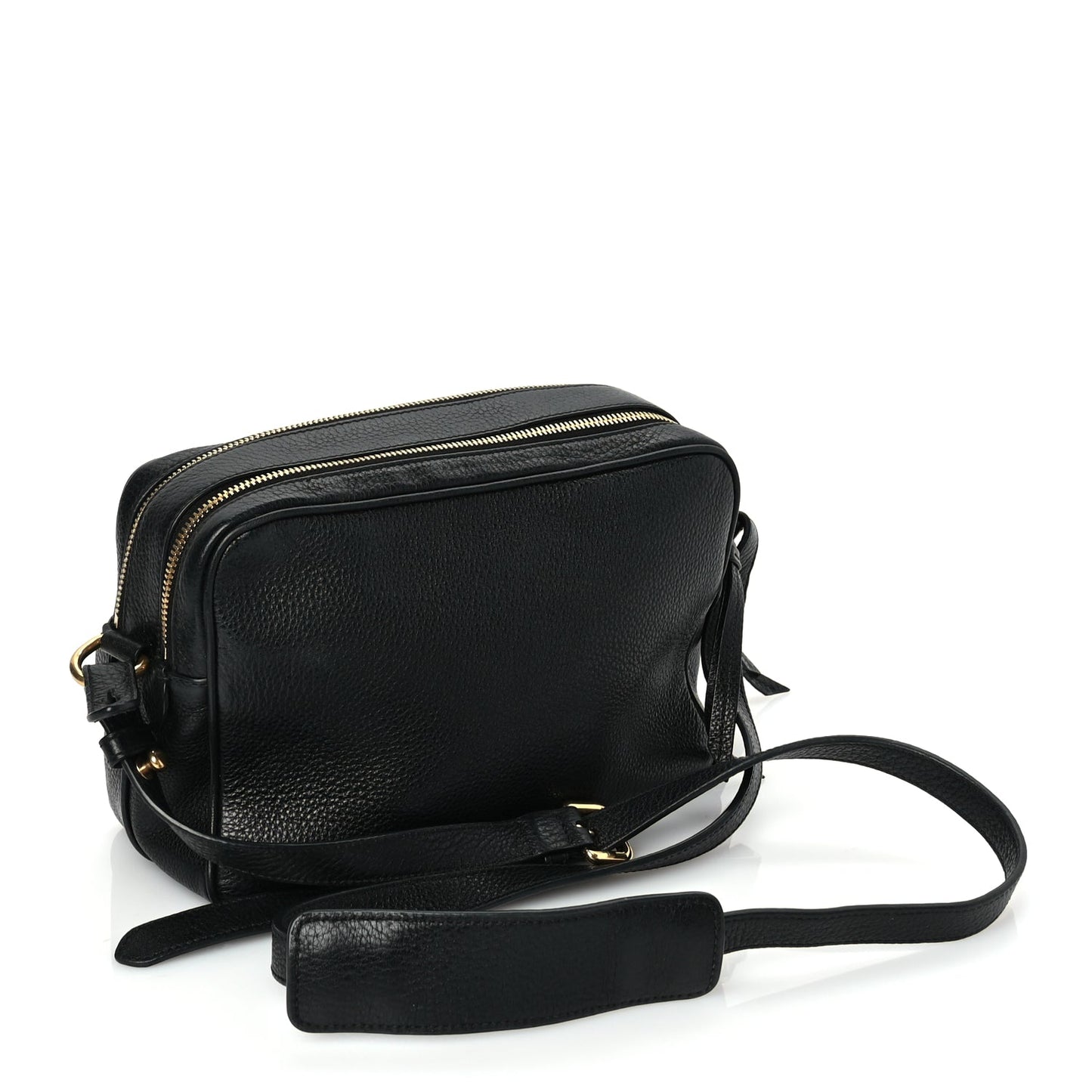 Prada Vitello Phenix Camera Bag Black