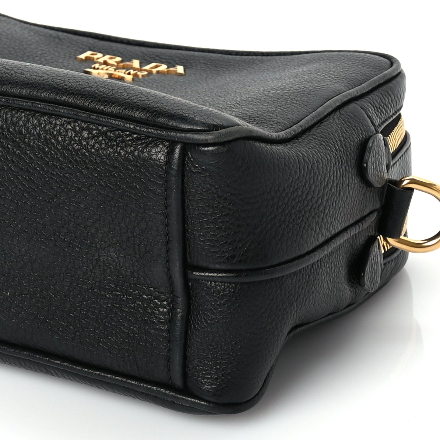 Prada Vitello Phenix Camera Bag Black