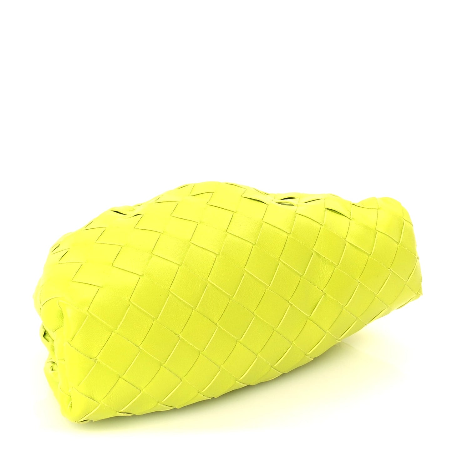 Bottega Veneta Nappa Intrecciato The Mini Pouch  Kiwi