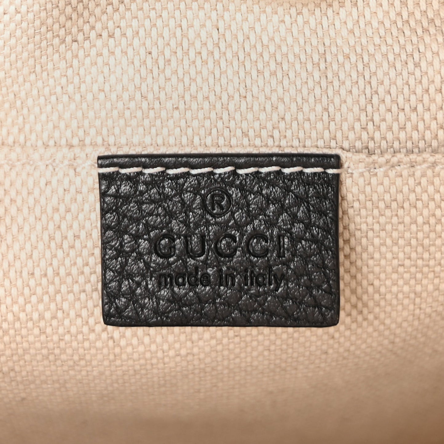 Gucci Pebbled Calfskin Small Soho Disco Bag Black