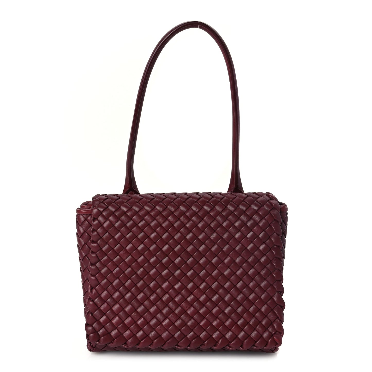 Bottega Veneta Nappa Intrecciato Patti Top Handle Bag Barolo
