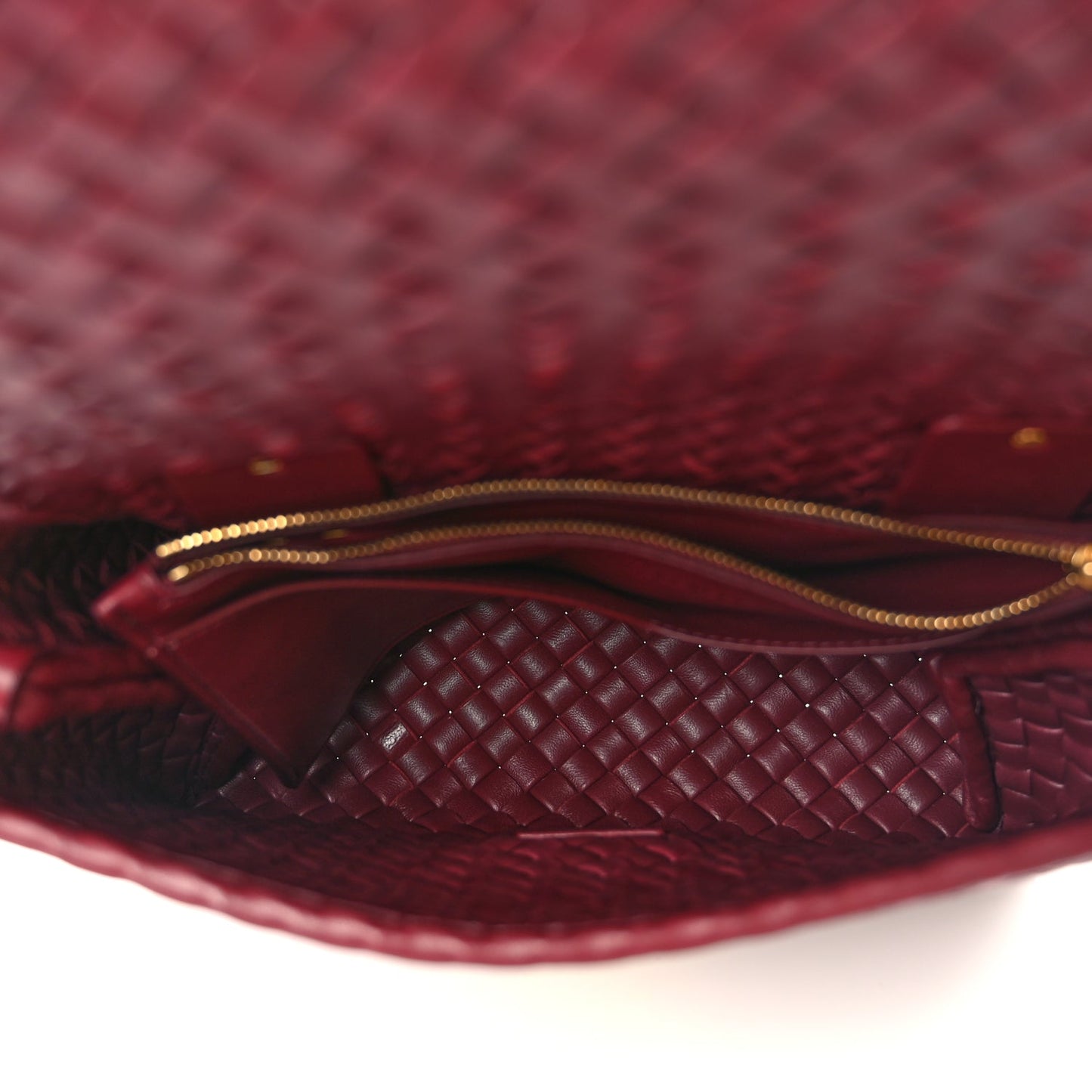 Bottega Veneta Nappa Intrecciato Patti Top Handle Bag Barolo