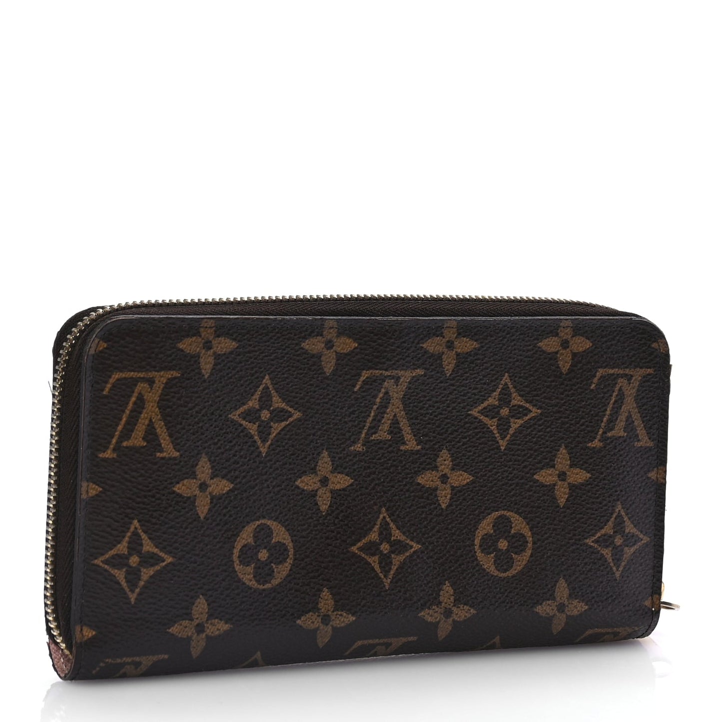 Louis Vuitton Monogram Zippy Wallet Rose Ballerine