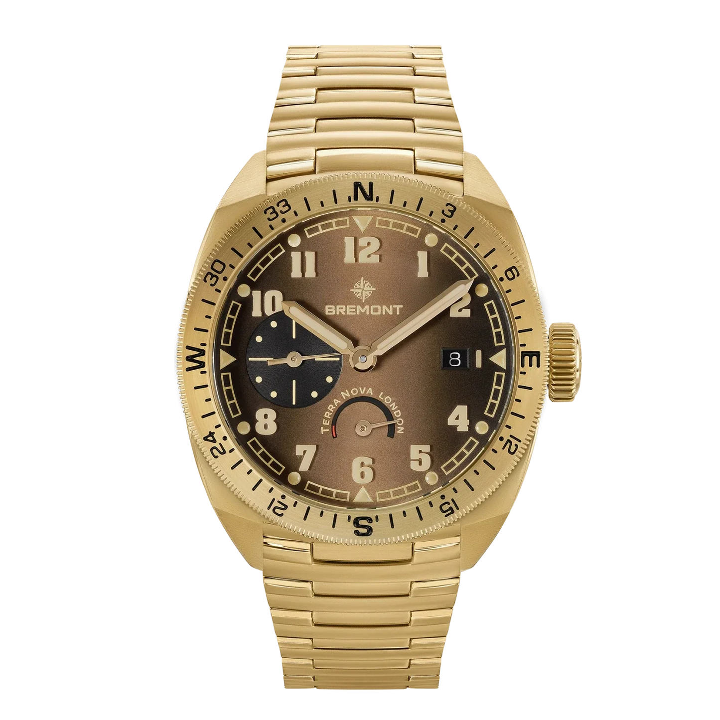 Terra Nova 40.5 Power Reserve Bronze