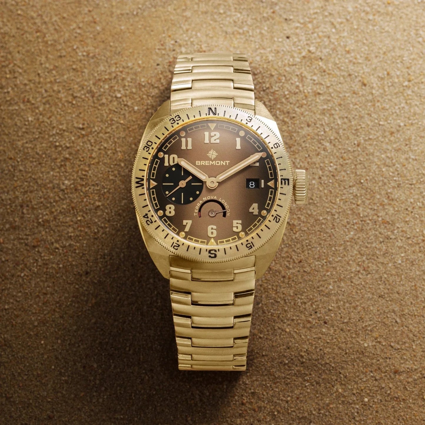 Terra Nova 40.5 Power Reserve Bronze