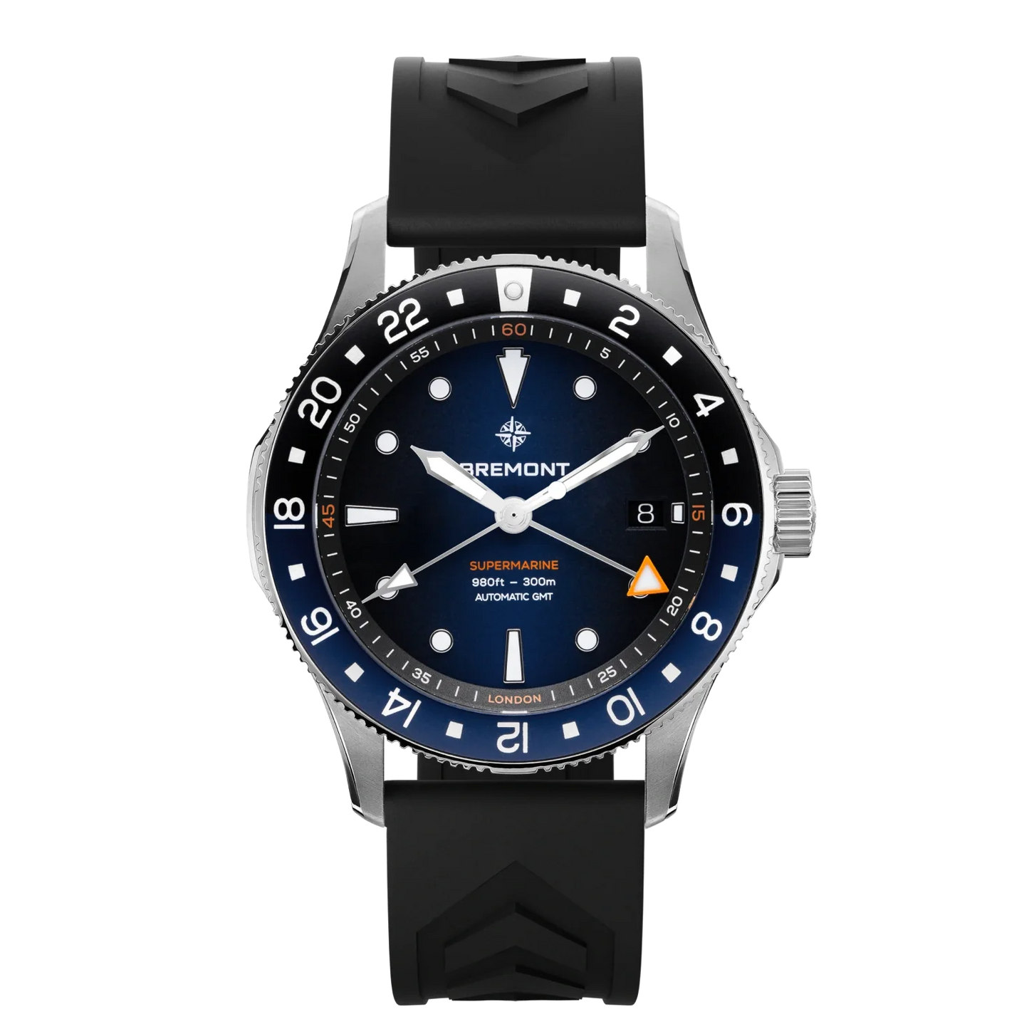 Supermarine 300M GMT, 'Glacier' Blue