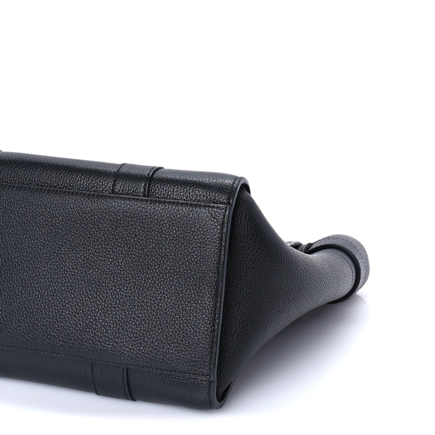 Mulberry Classic Grain Small Bayswater Zip Tote  Black