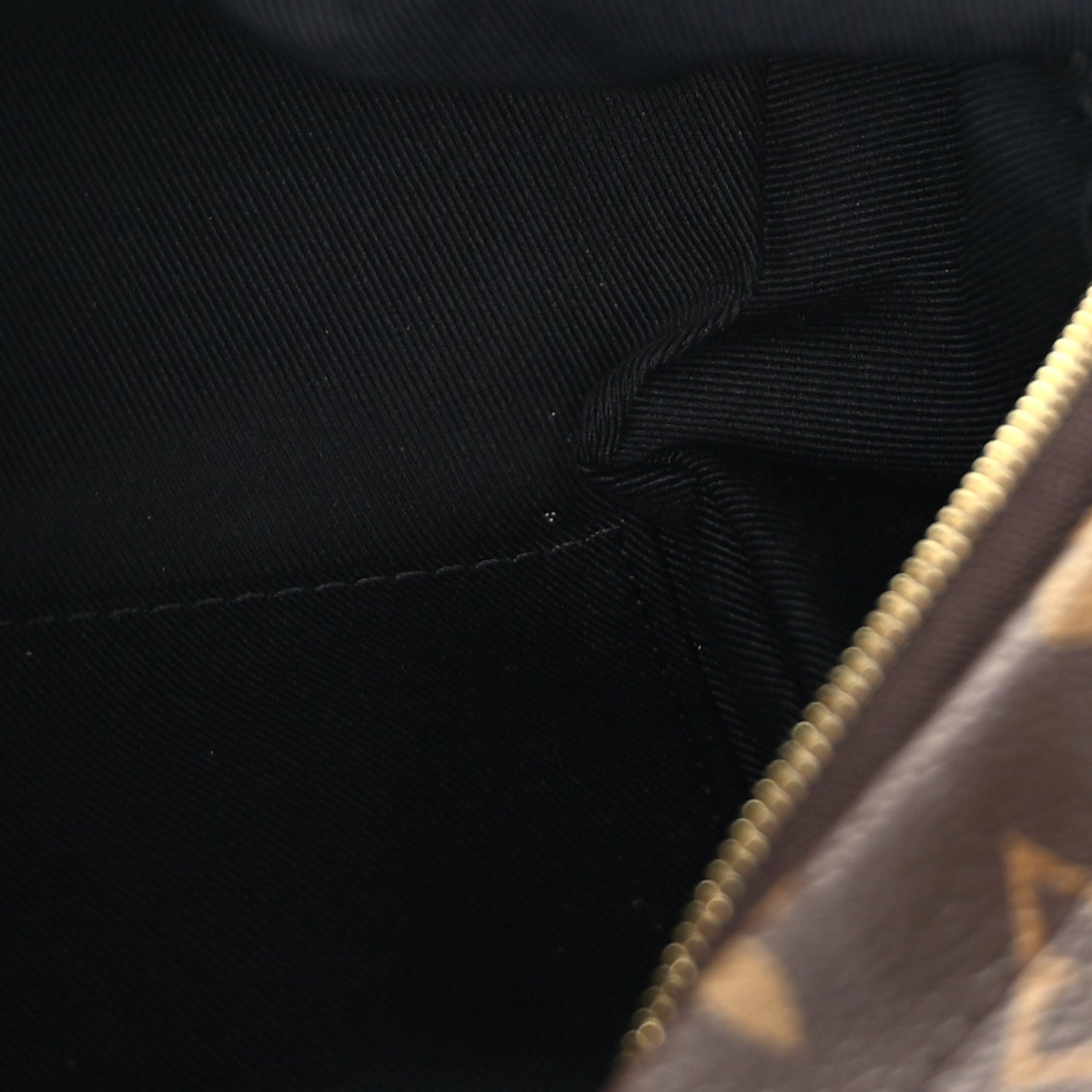 Louis Vuitton Monogram Palm Springs Backpack Mini Black