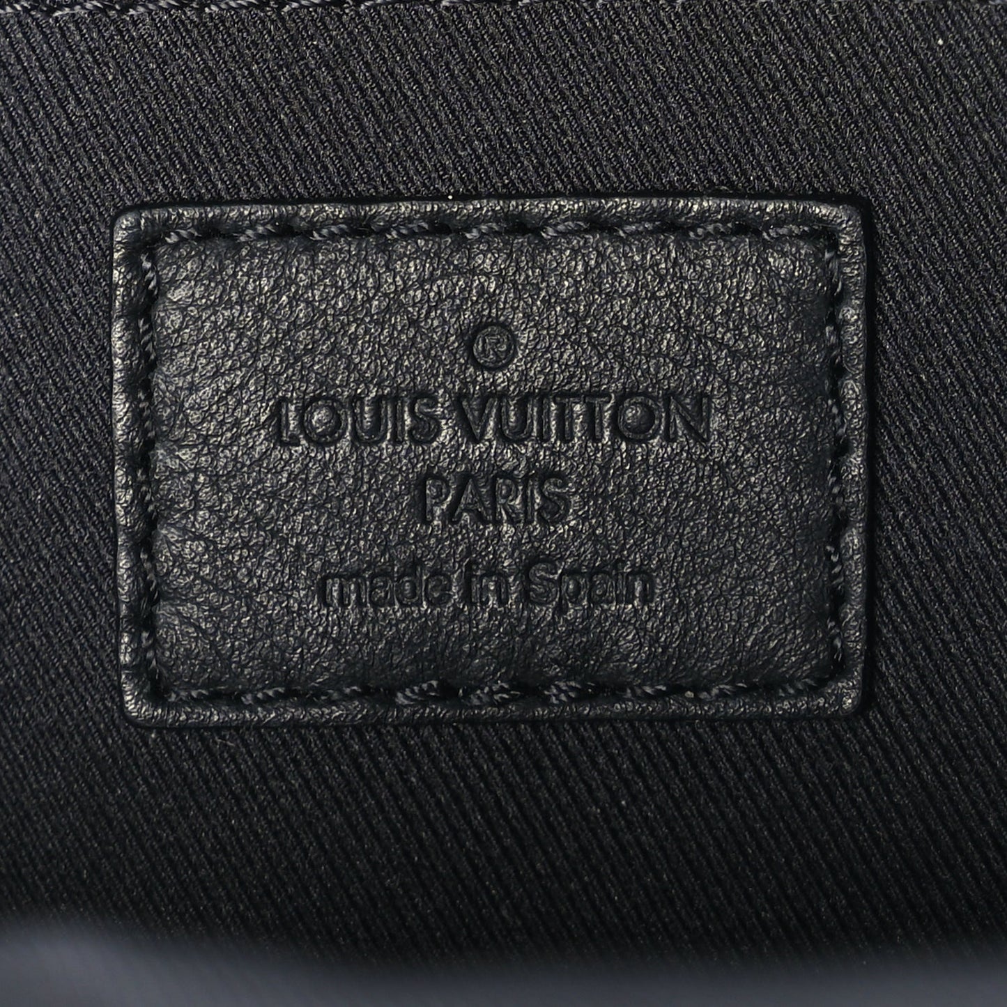 Louis Vuitton Monogram Palm Springs Backpack Mini Black