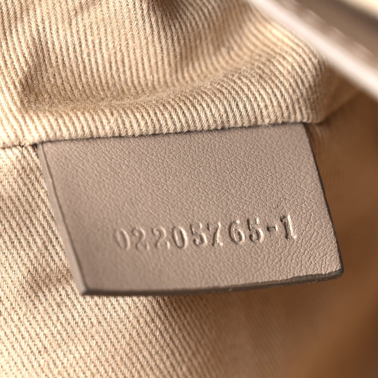 Chloe Calfskin Small C Double Carry Motty Grey