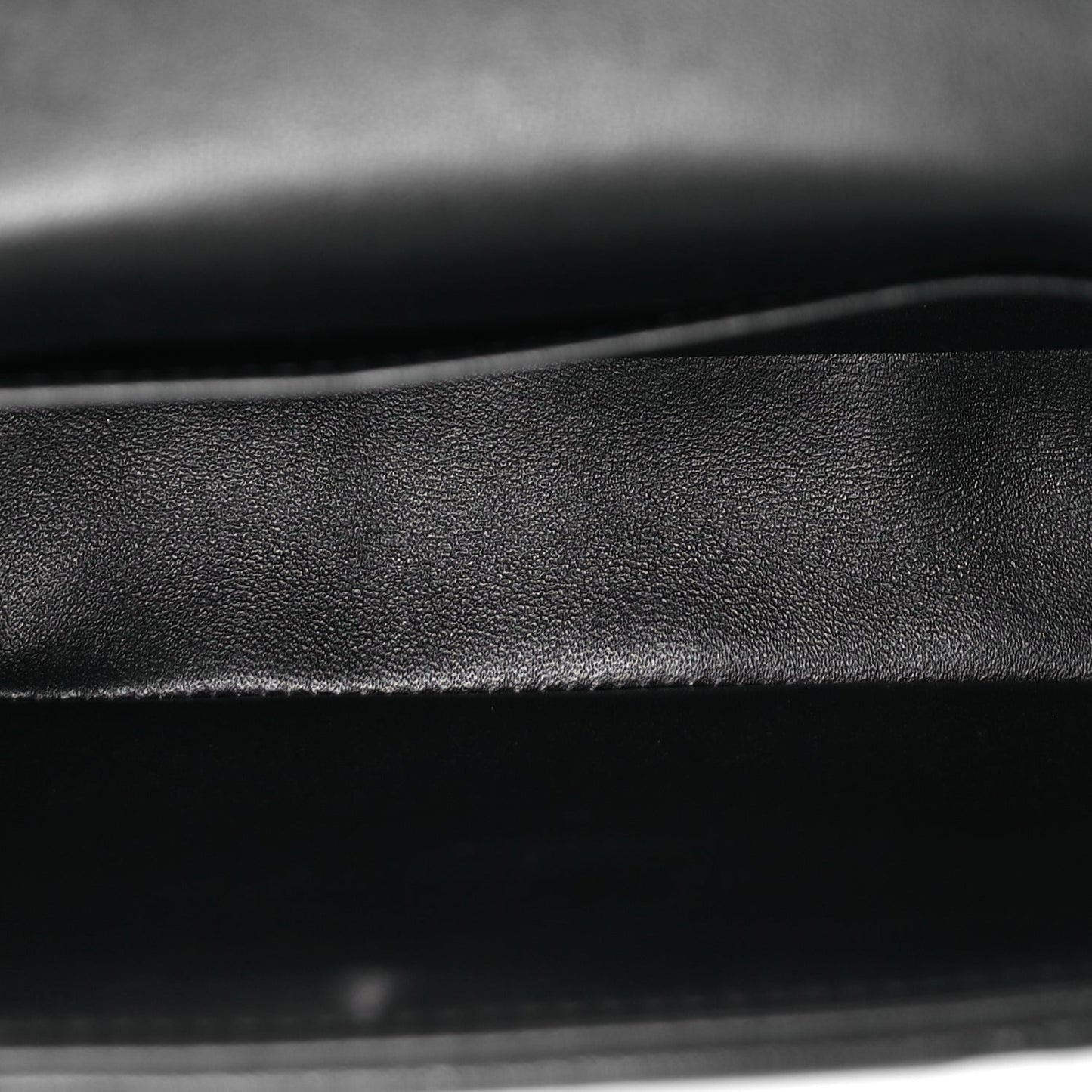 Celine Goatskin Matelasse Chain Shoulder Bag  Black