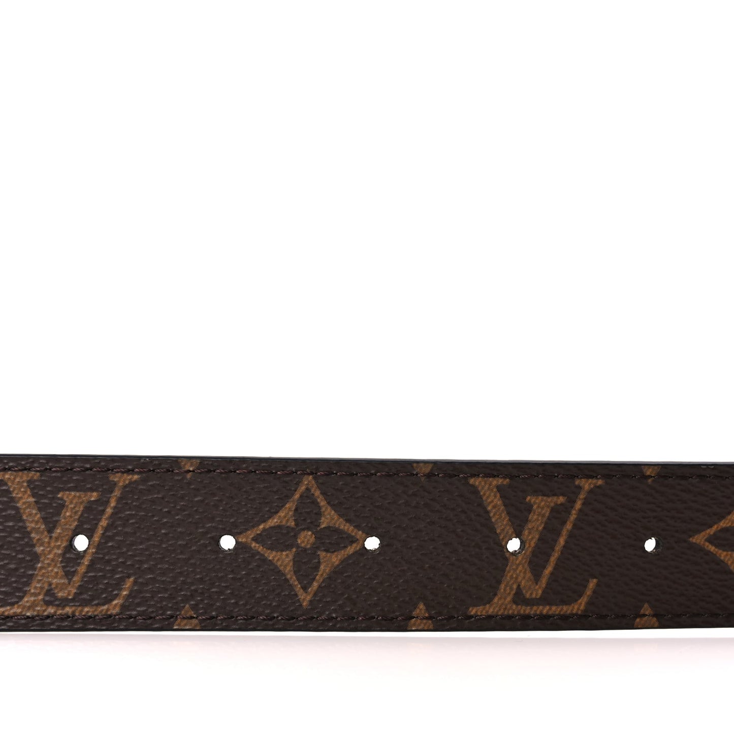 Louis Vuitton Calfskin Monogram 30mm LV Initiales Reversible Belt 100 40 Black