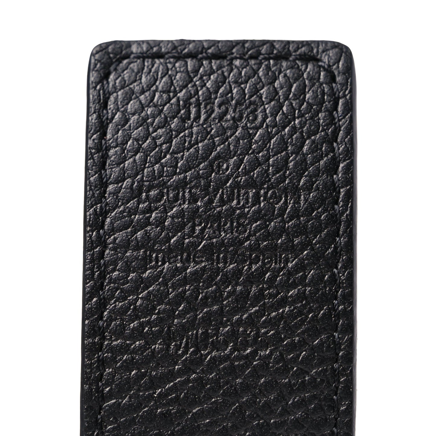 Louis Vuitton Calfskin Monogram 30mm LV Initiales Reversible Belt 100 40 Black