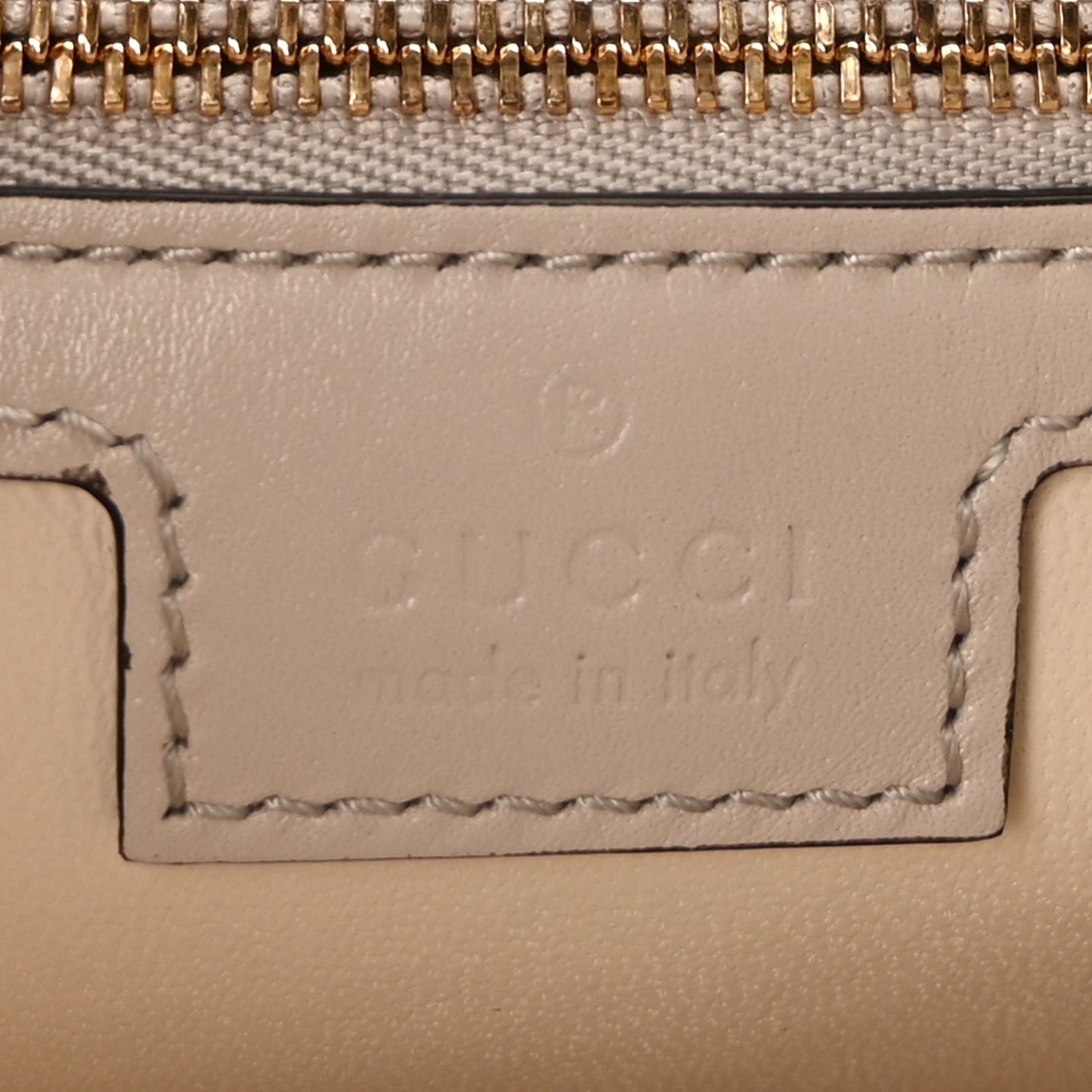 Gucci Ancora Calfskin Web Small Jackie Shoulder Bag Light Grey