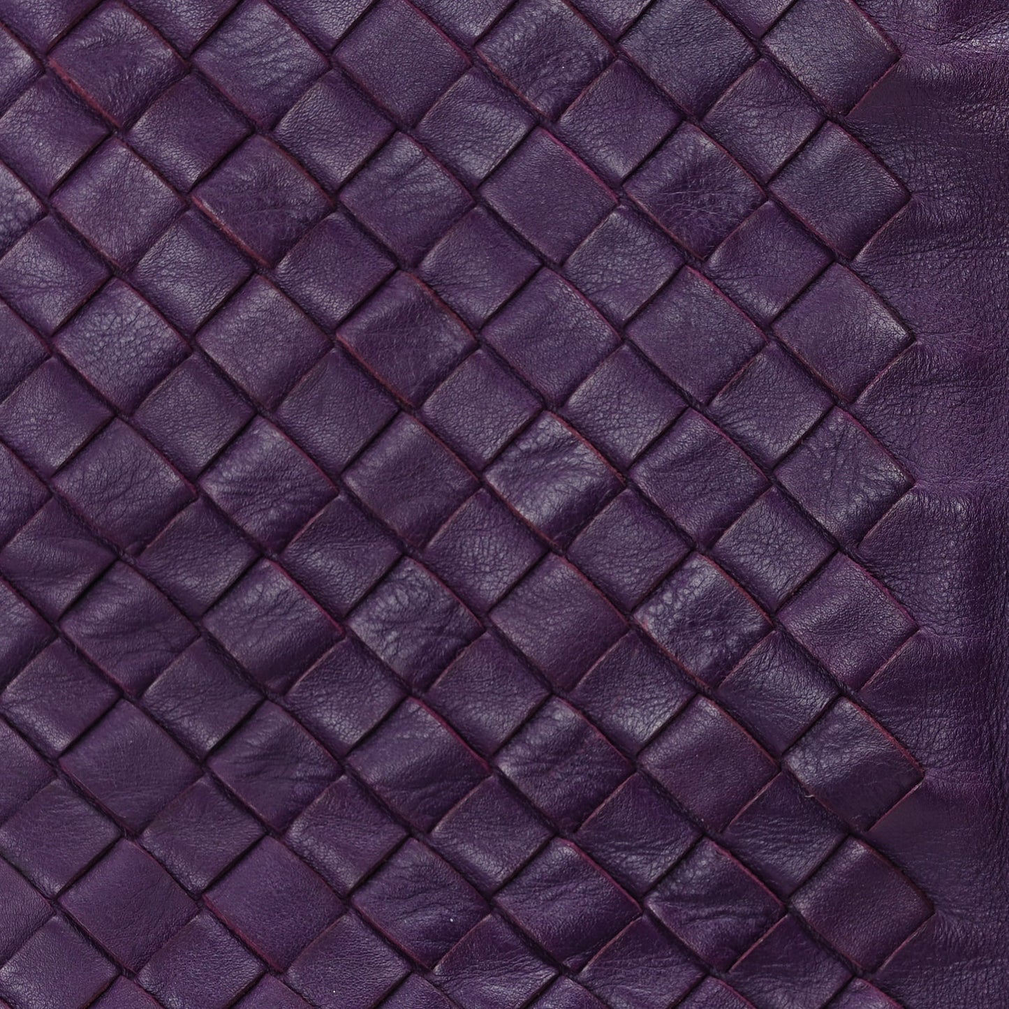 Bottega Veneta Calfskin Intrecciato Large Leggero Tote Purple