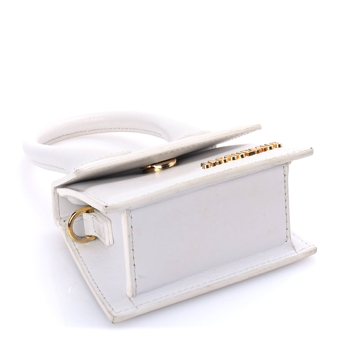 Jacquemus Smooth Calfskin Le Chiquito  White