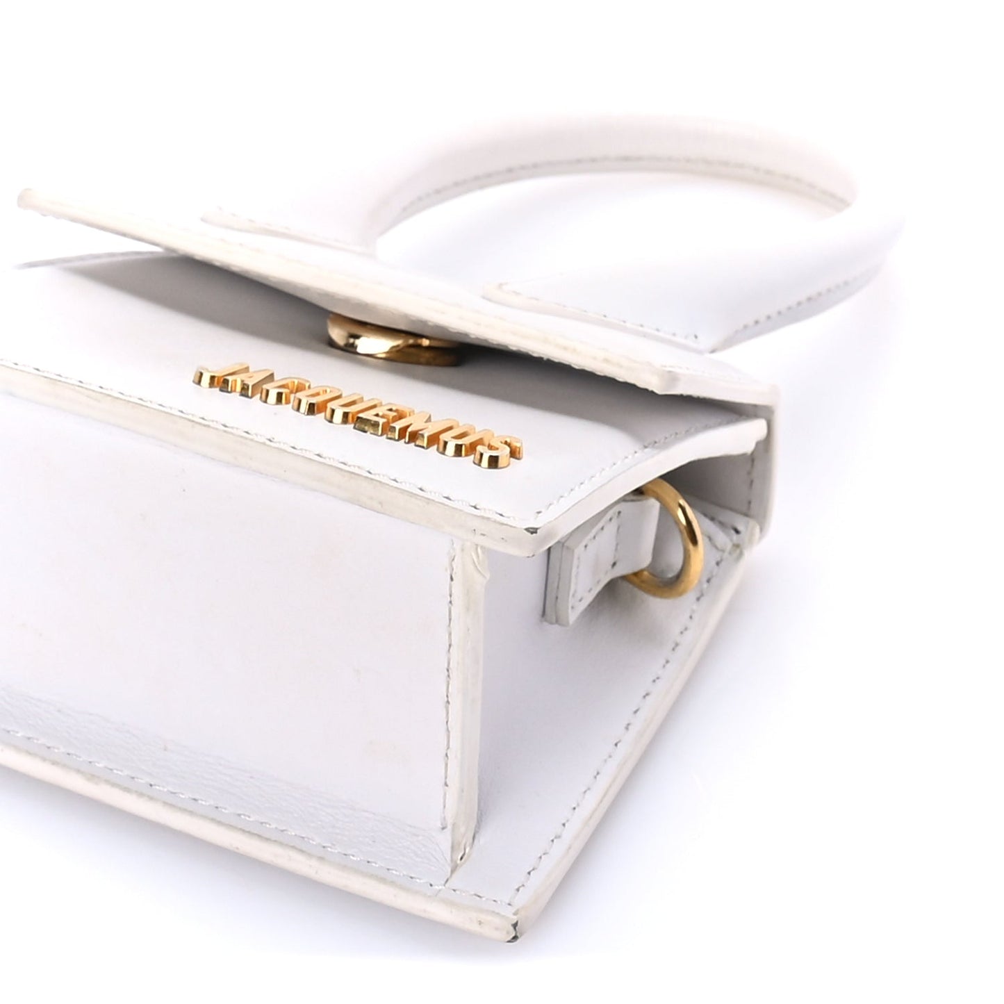 Jacquemus Smooth Calfskin Le Chiquito  White