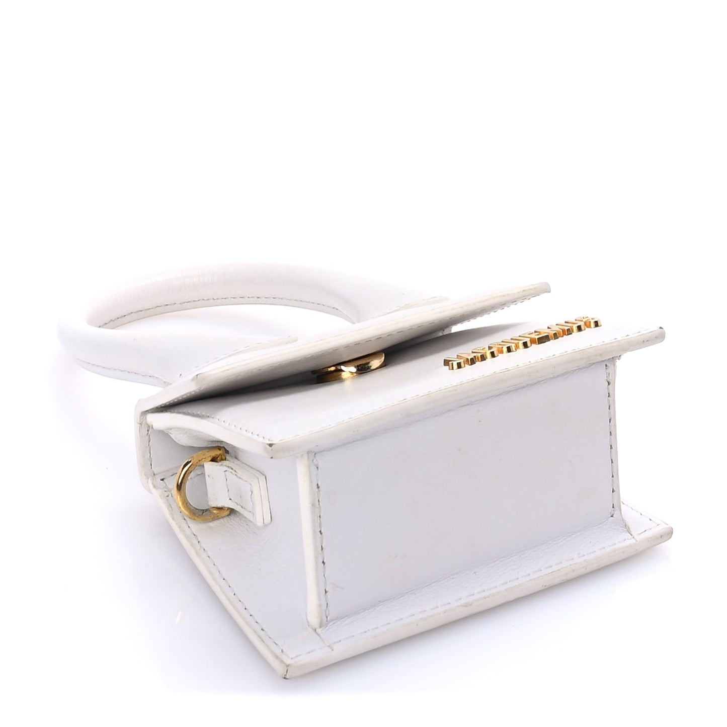 Jacquemus Smooth Calfskin Le Chiquito  White