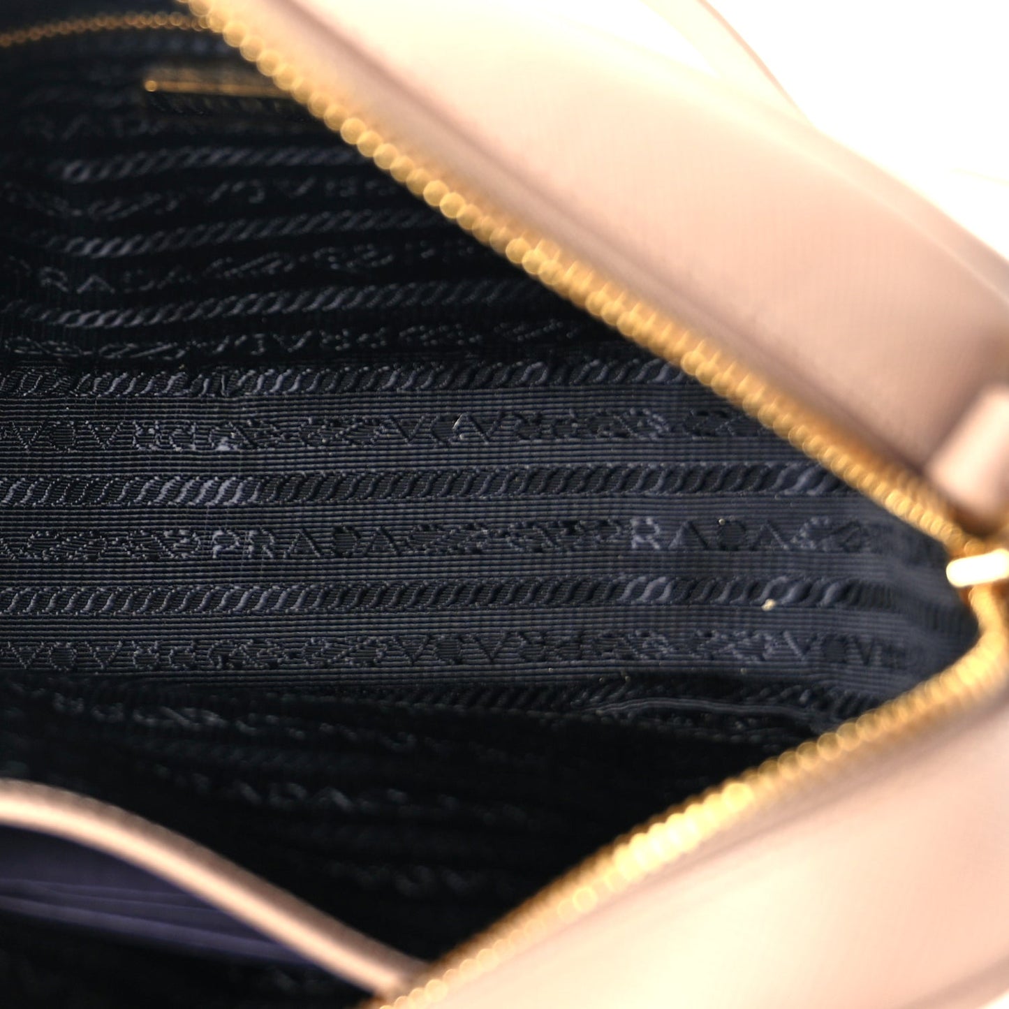 Prada Saffiano Mini Camera Crossbody Bag Cipria