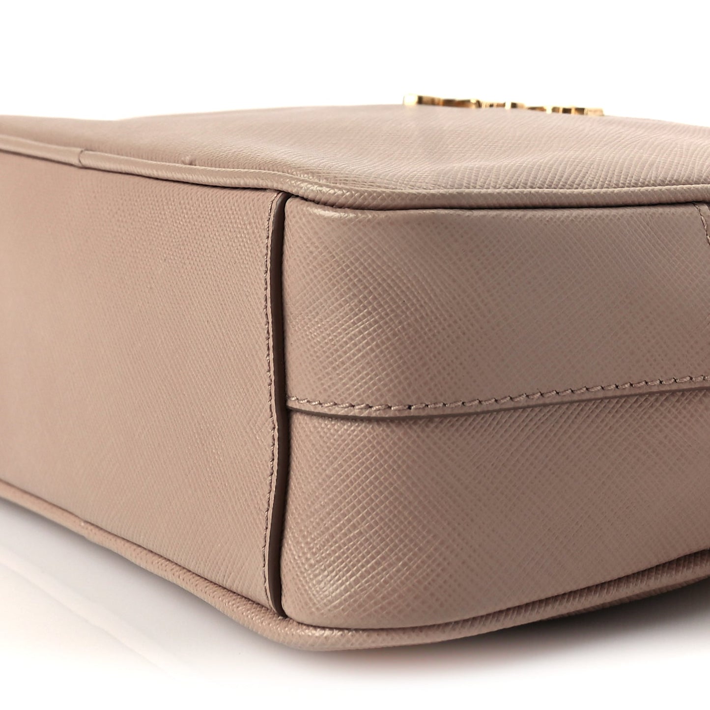 Prada Saffiano Mini Camera Crossbody Bag Cipria