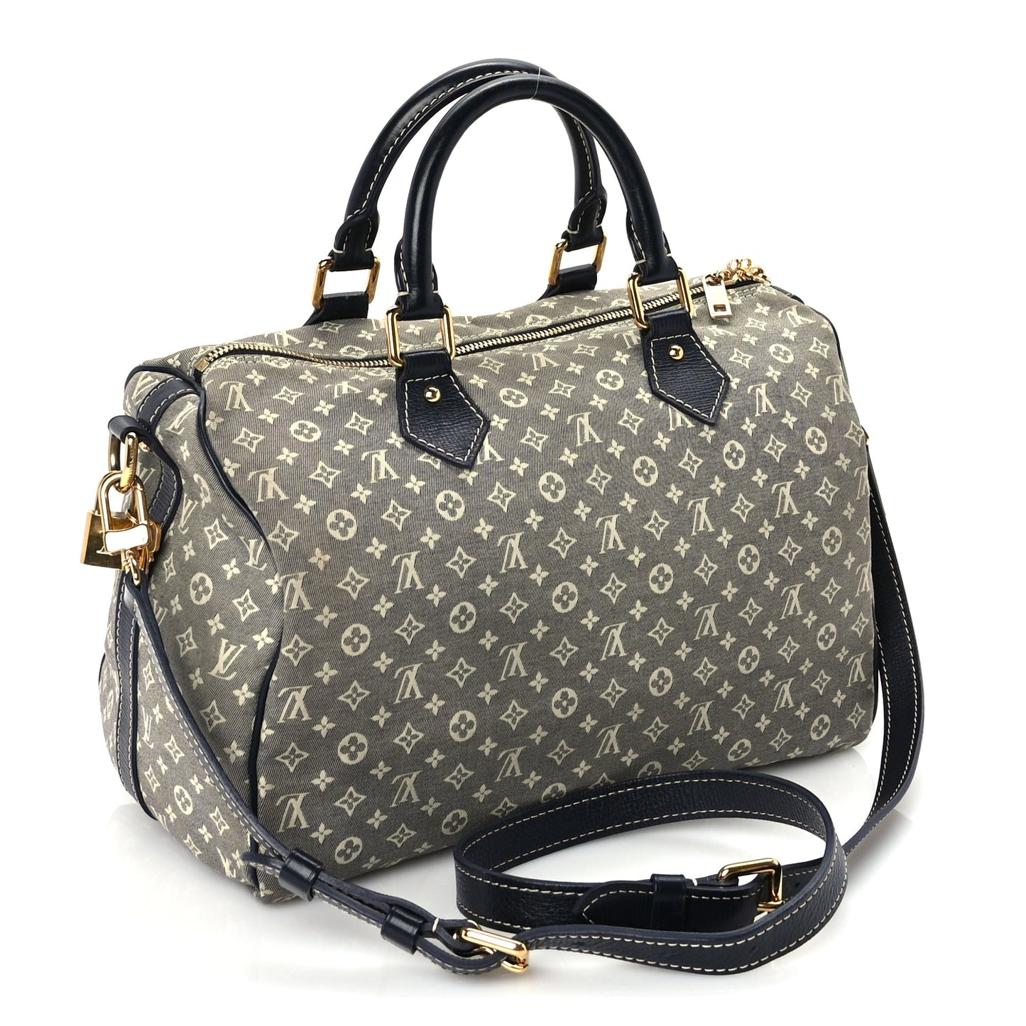 Louis Vuitton Monogram Idylle Speedy Bandouliere 30 Encre