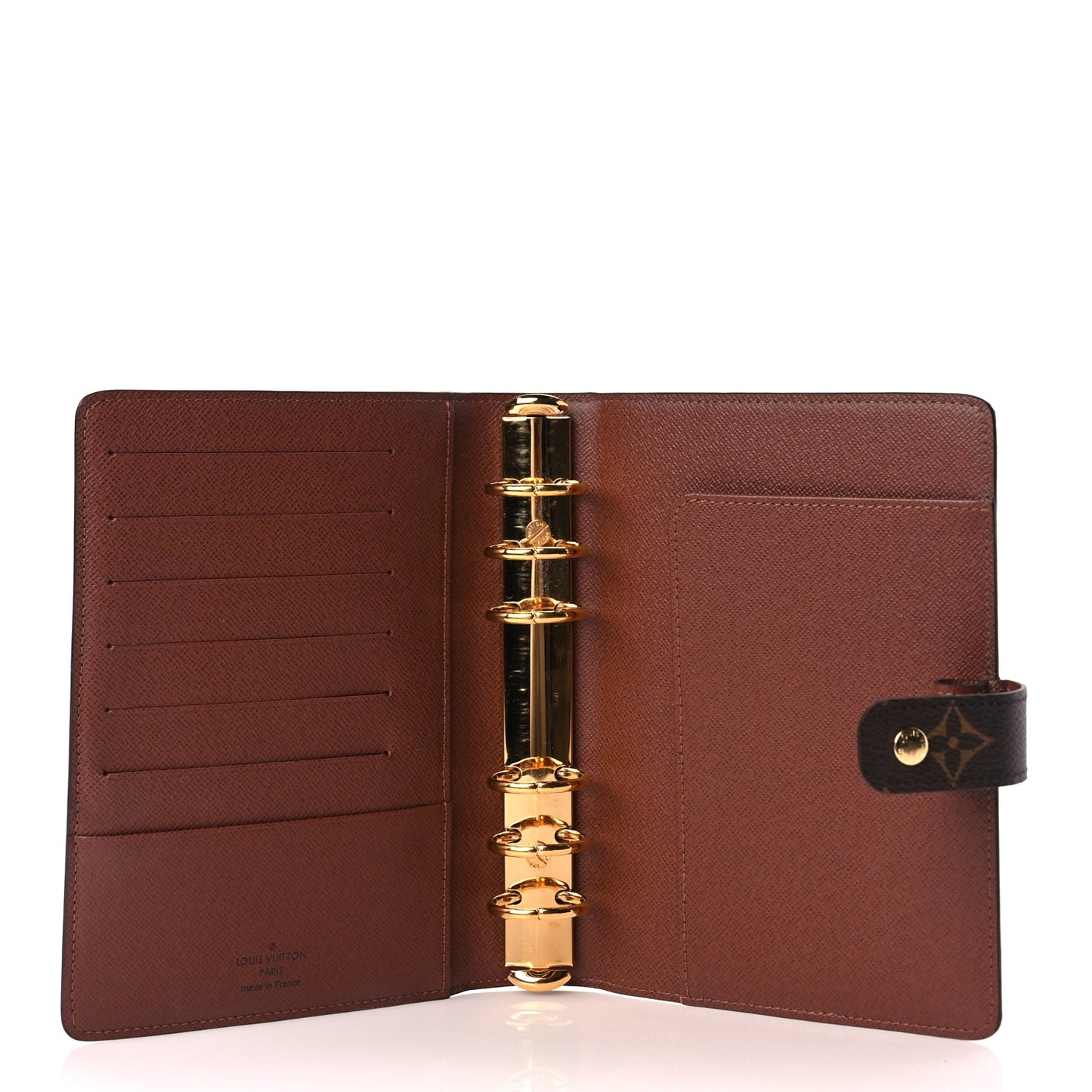 Louis Vuitton Monogram Medium Ring Agenda Cover