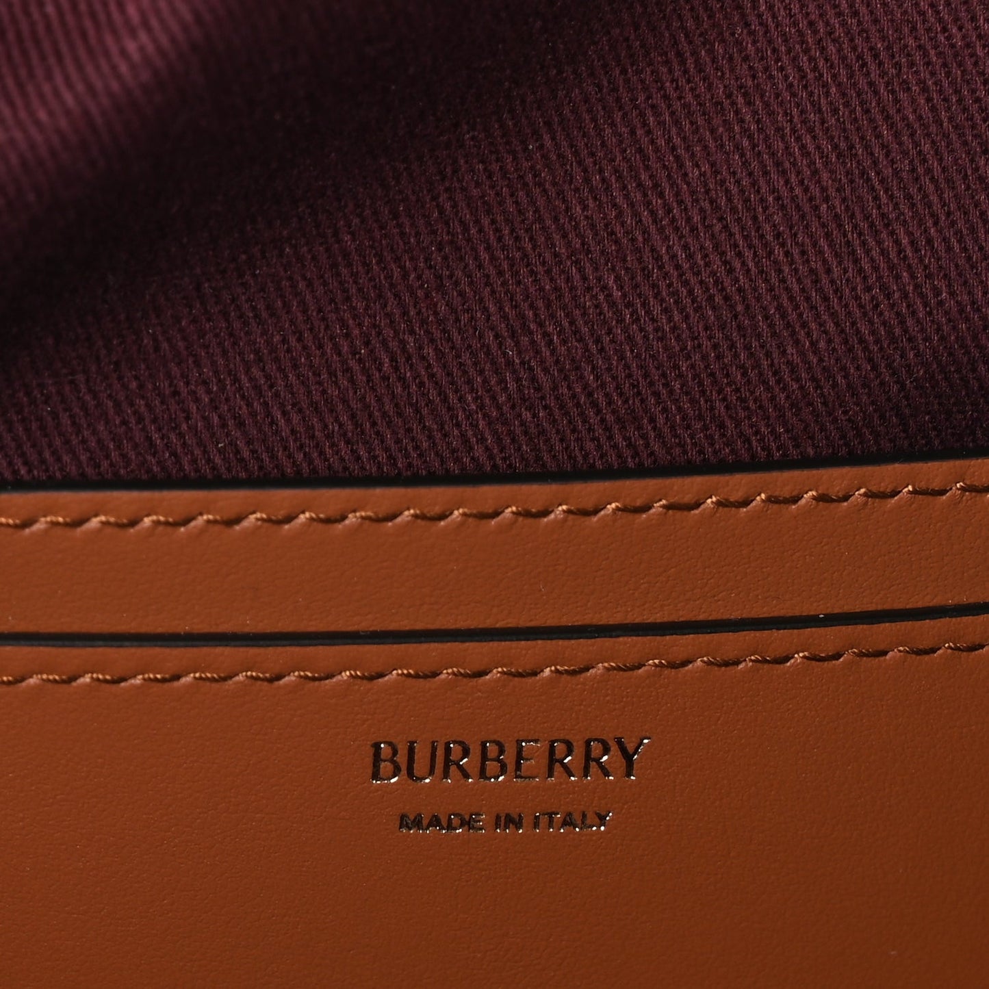 Burberry Vintage Check Vanity Crossbody Bag Briar Brown