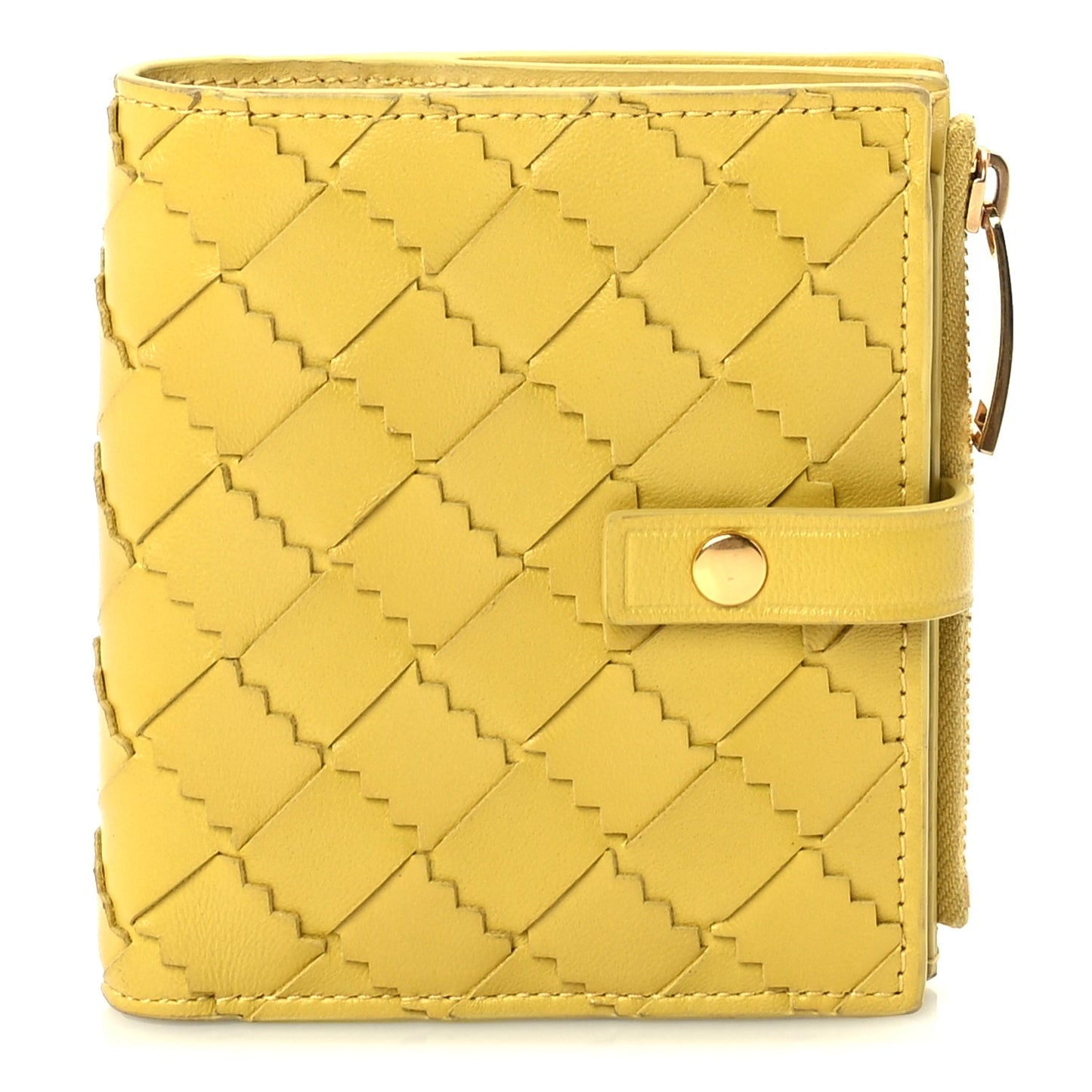 Bottega Veneta Nappa Intrecciato Zig Zag Bifold Wallet
