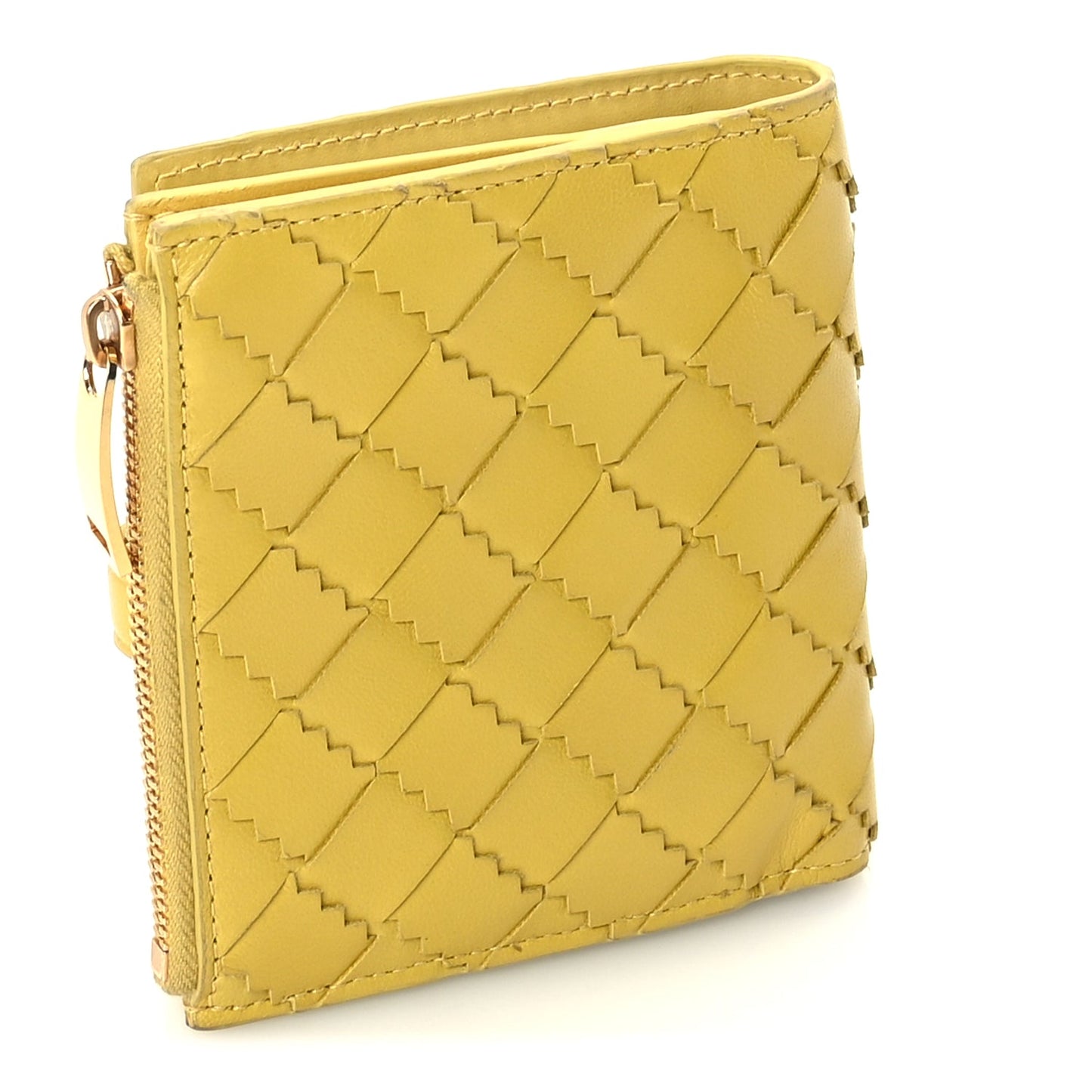 Bottega Veneta Nappa Intrecciato Zig Zag Bifold Wallet