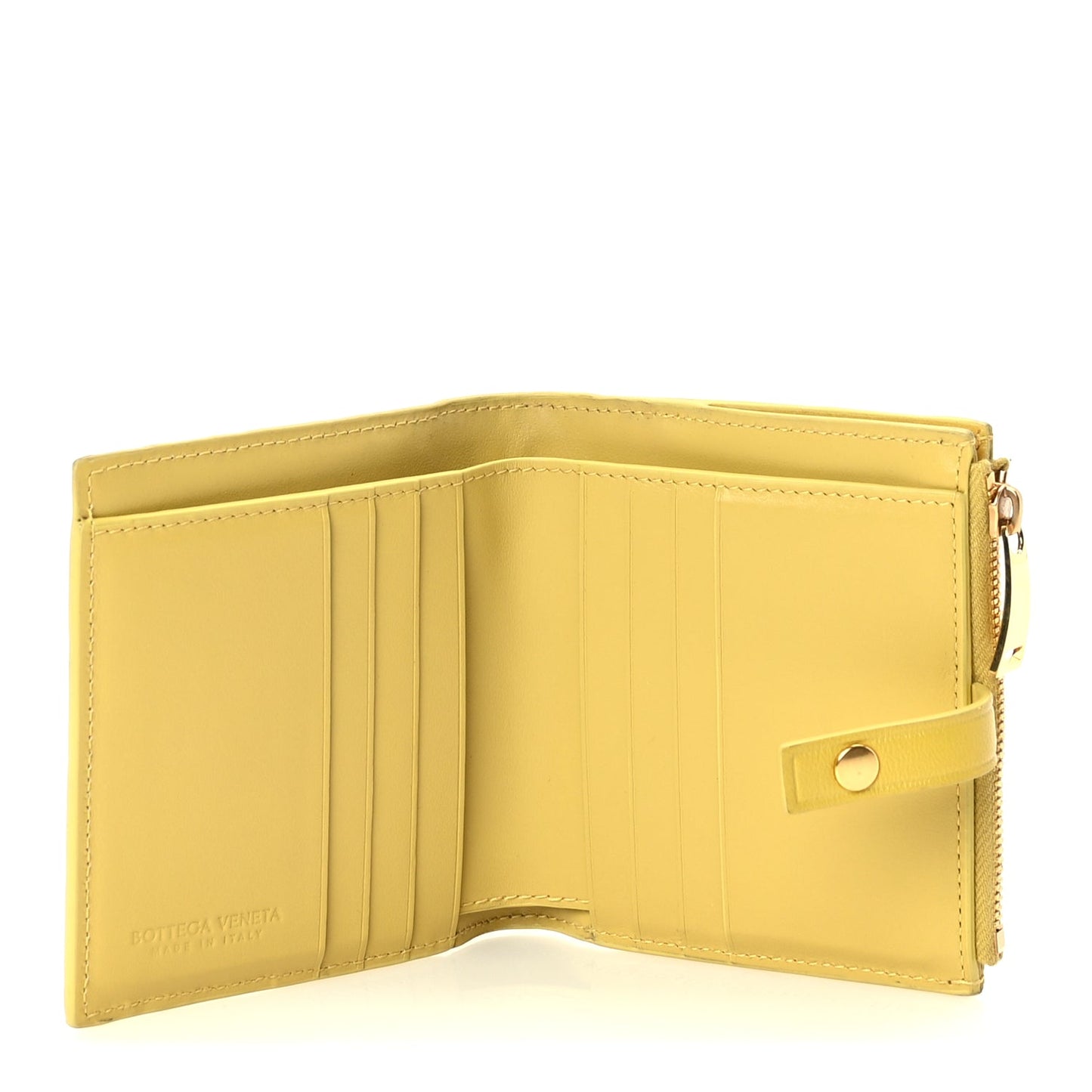 Bottega Veneta Nappa Intrecciato Zig Zag Bifold Wallet