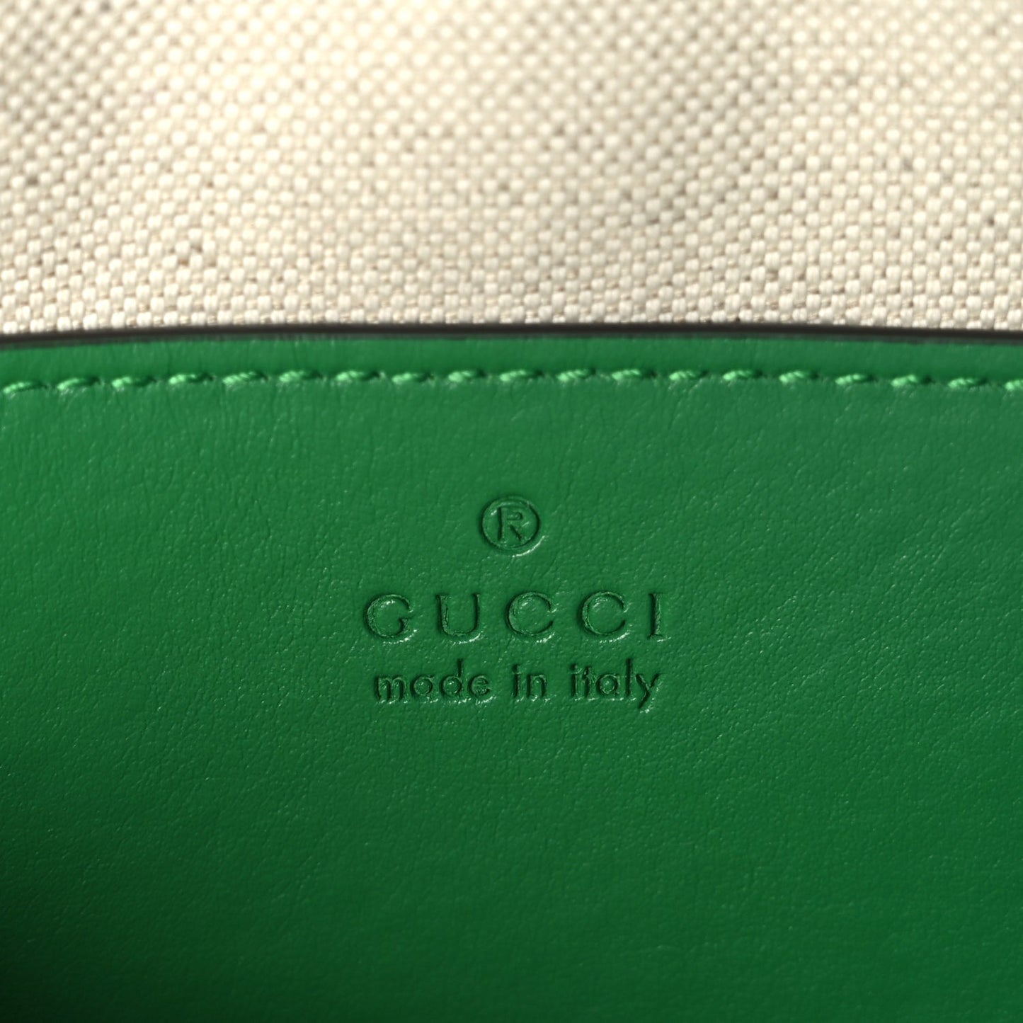 Gucci Calfskin GG Matelasse Small Dome Shoulder Bag Green Natural