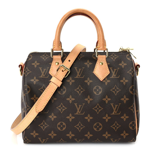 Louis Vuitton Monogram Speedy Bandouliere 25