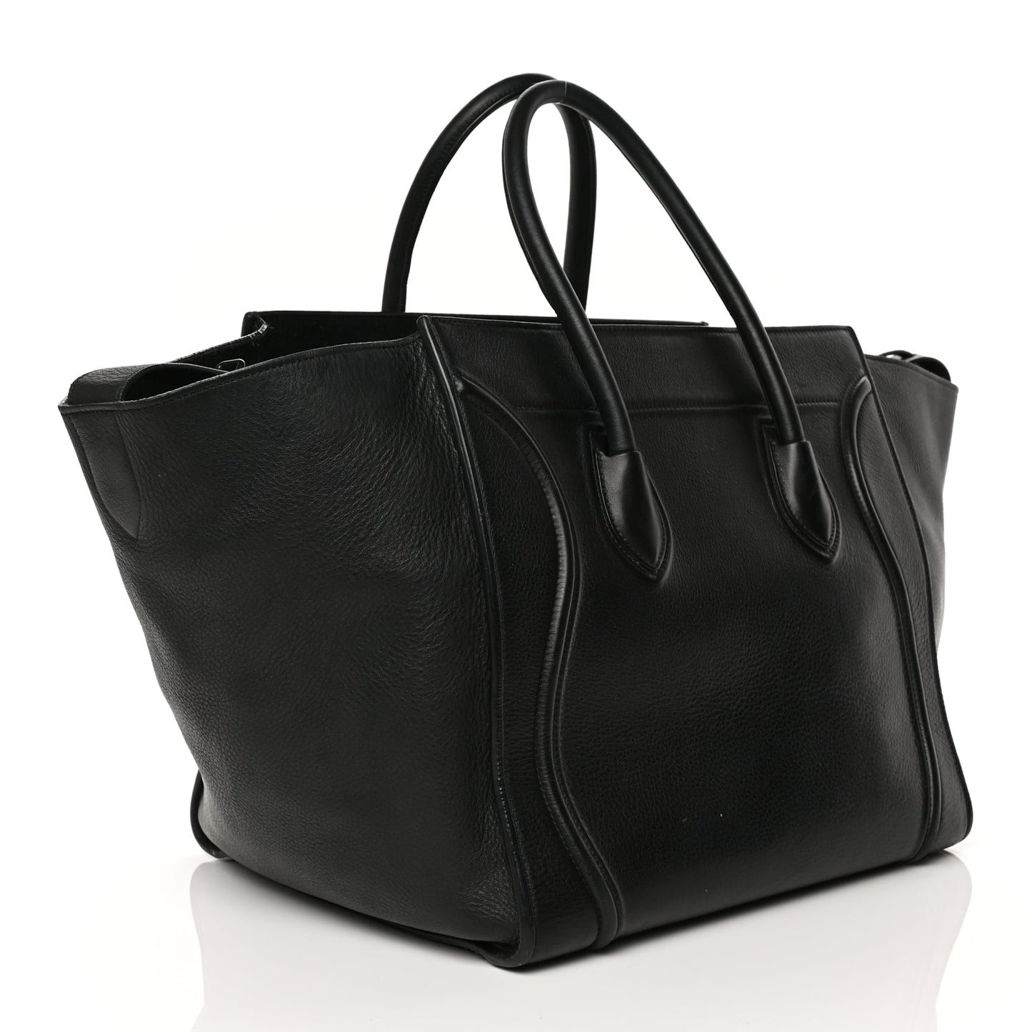 Celine Supple Calfskin Large Phantom Luggage Black