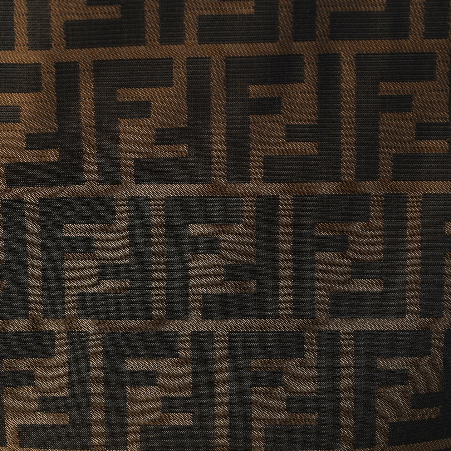 Fendi Zucca Small Tote Tobacco Tobacco