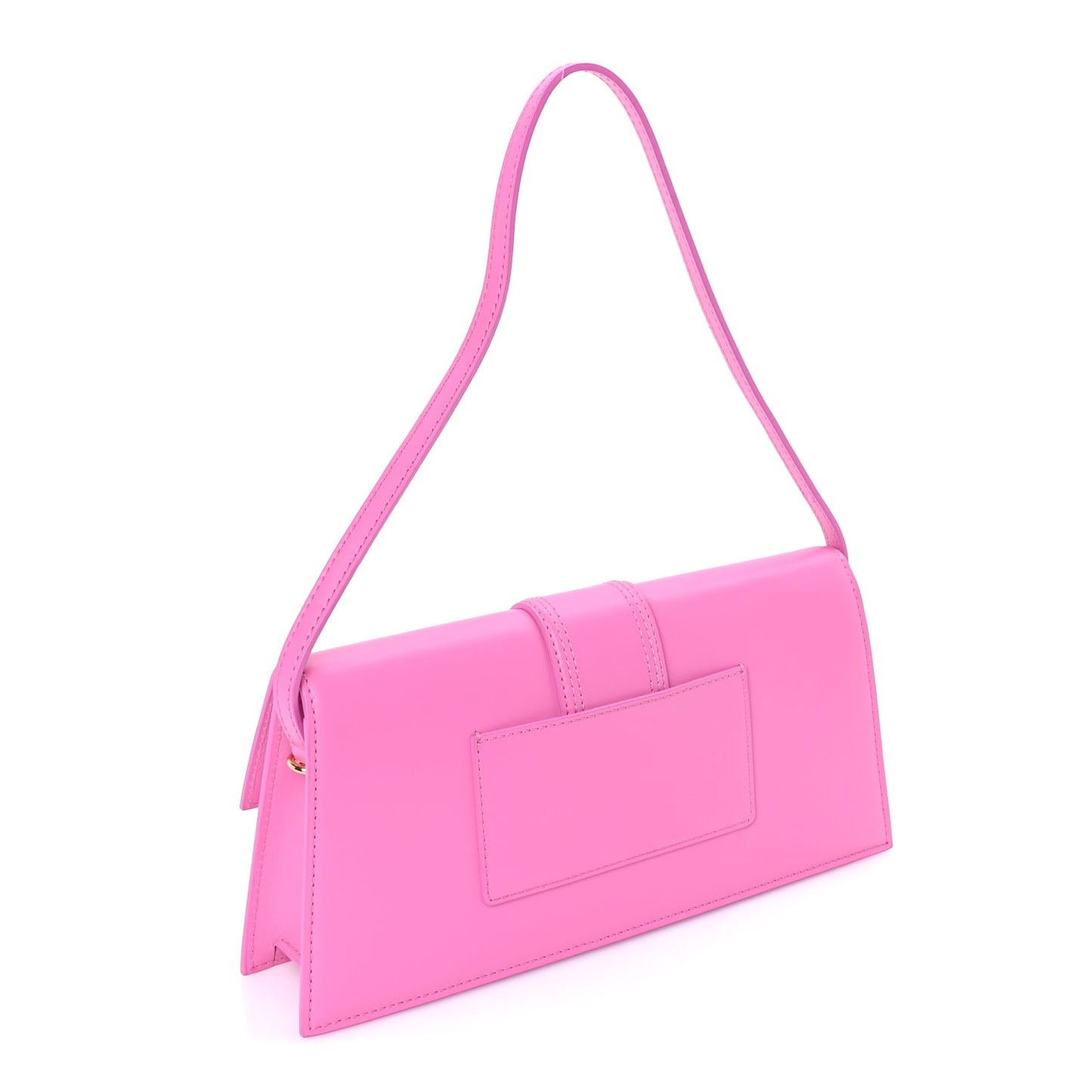Jacquemus Smooth Calfskin Le Bambino Long Flap  Pink