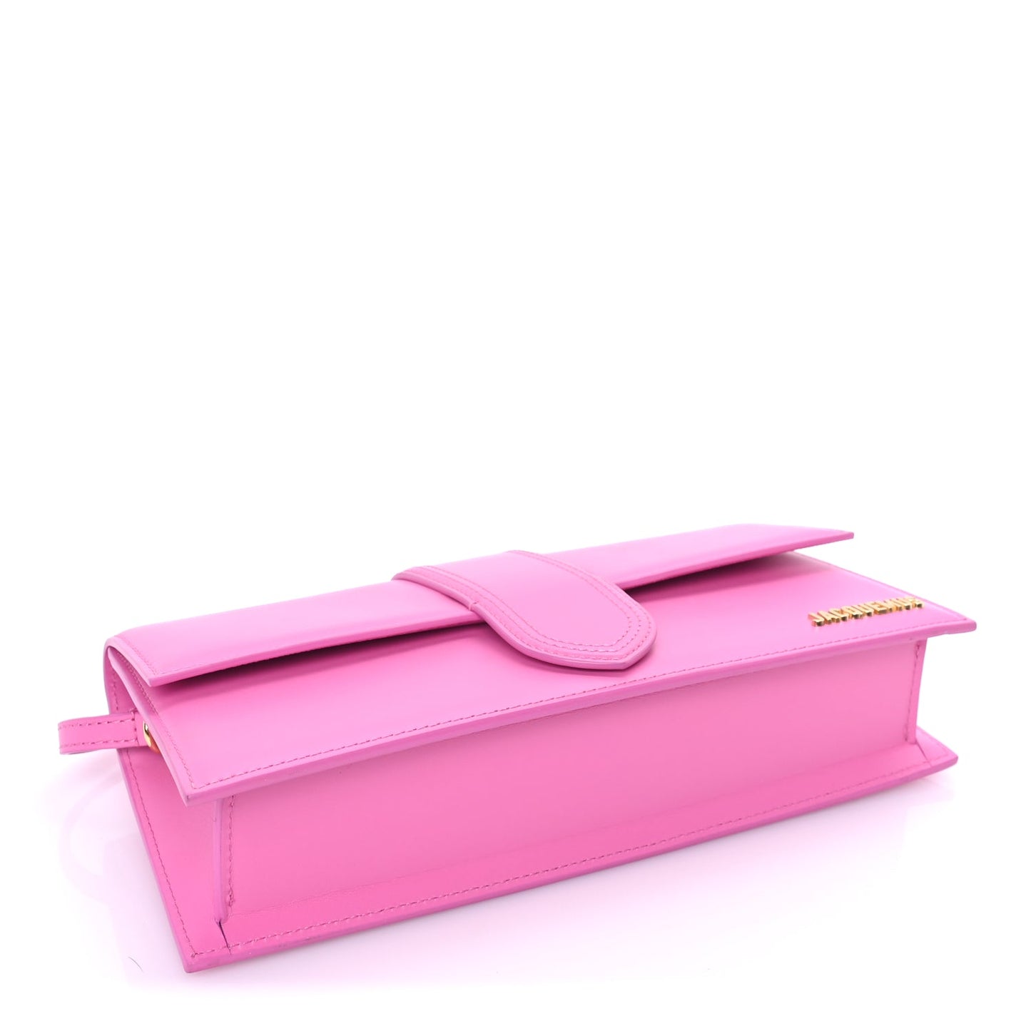 Jacquemus Smooth Calfskin Le Bambino Long Flap  Pink