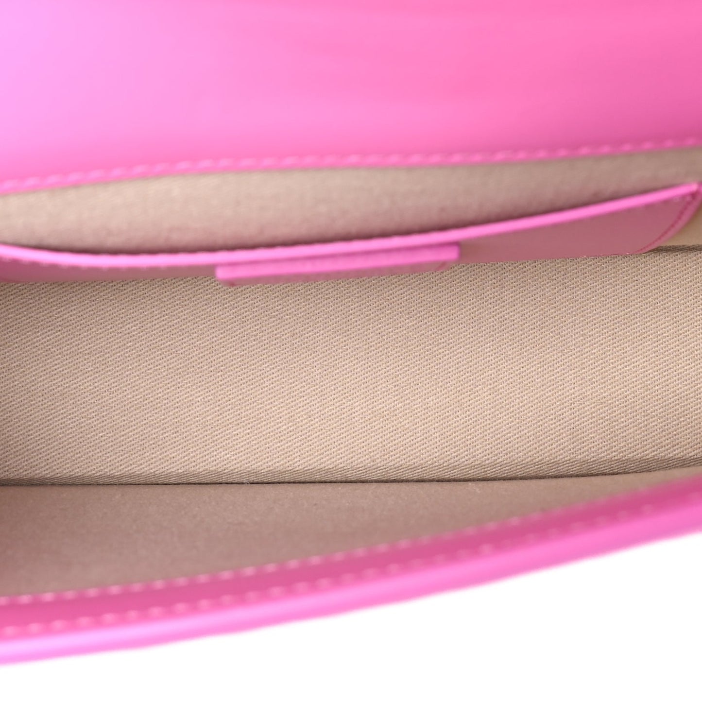 Jacquemus Smooth Calfskin Le Bambino Long Flap  Pink