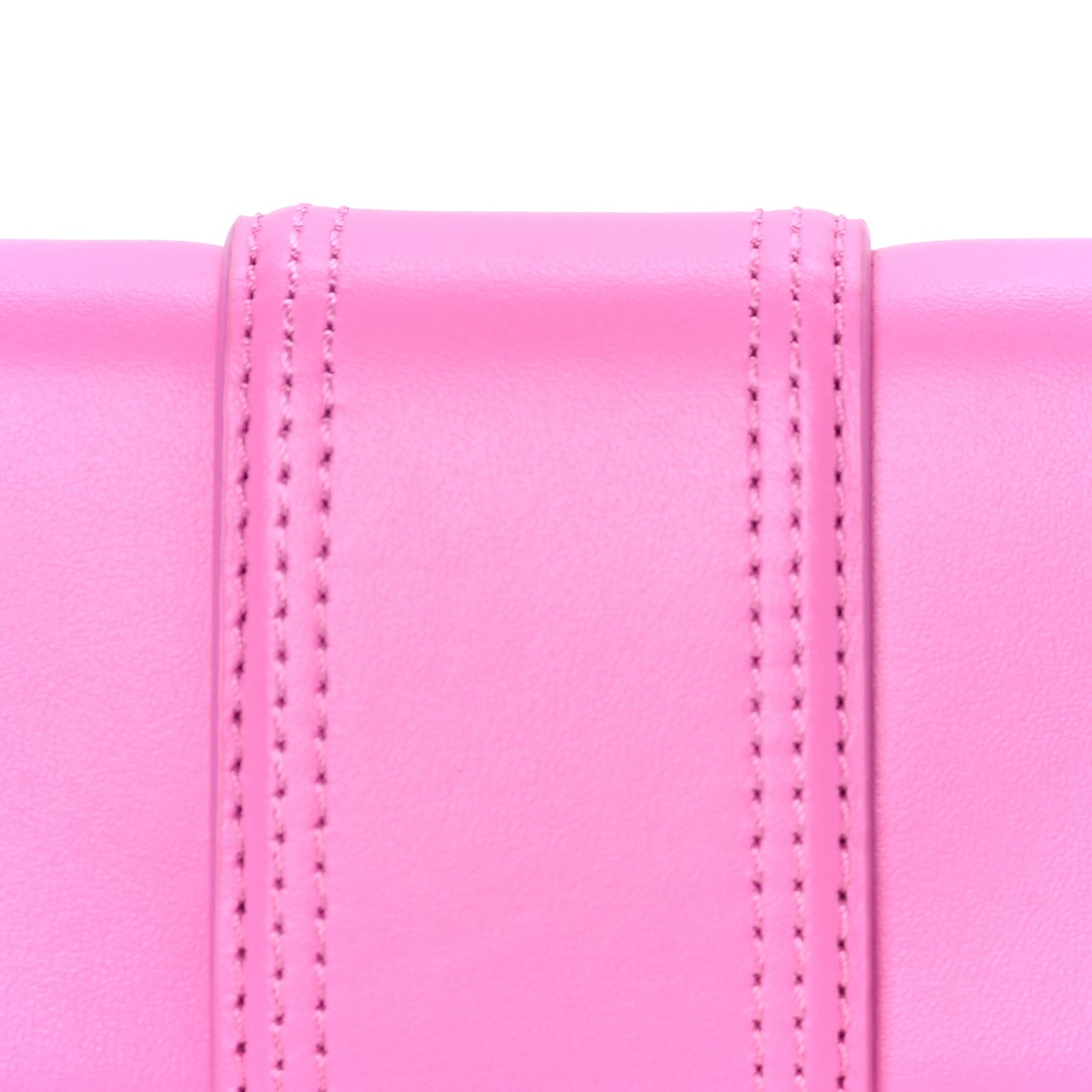 Jacquemus Smooth Calfskin Le Bambino Long Flap  Pink
