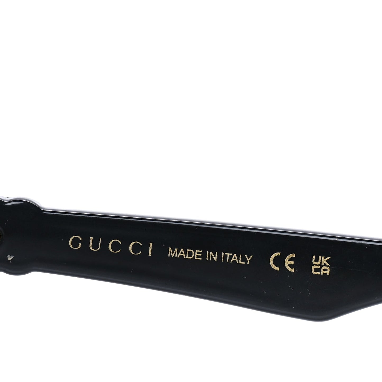 Gucci Acetate Rectangle Frame GG Generation Sunglasses GG1535S Black