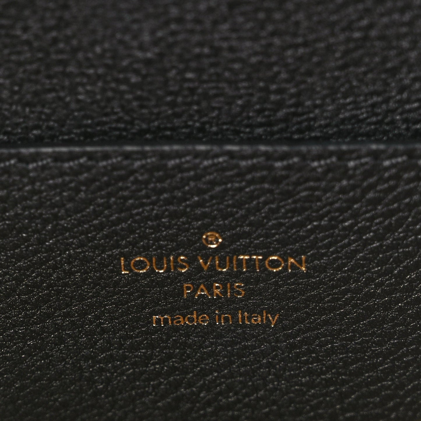 Louis Vuitton Grained Calfskin LV Pont 9 Soft MM Black