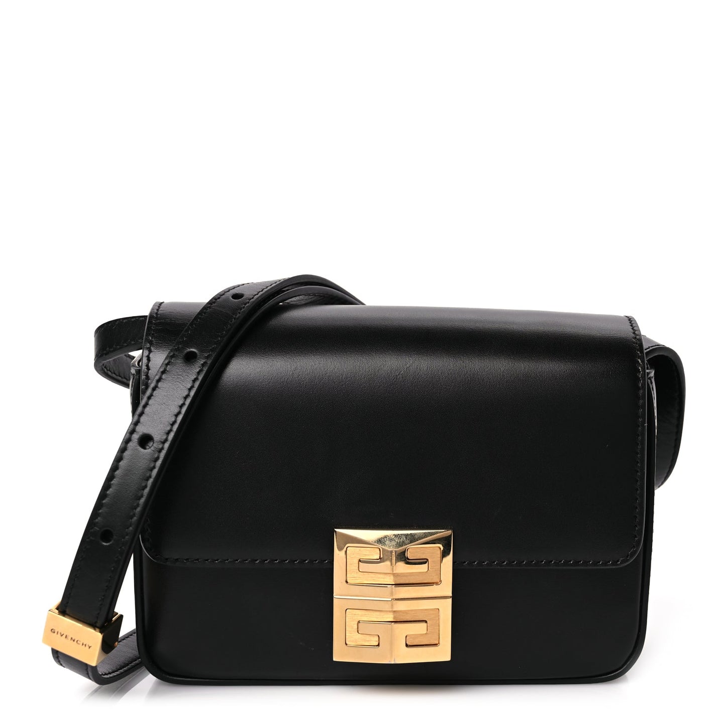 Givenchy Box Calfskin Small 4G Shoulder Bag Black