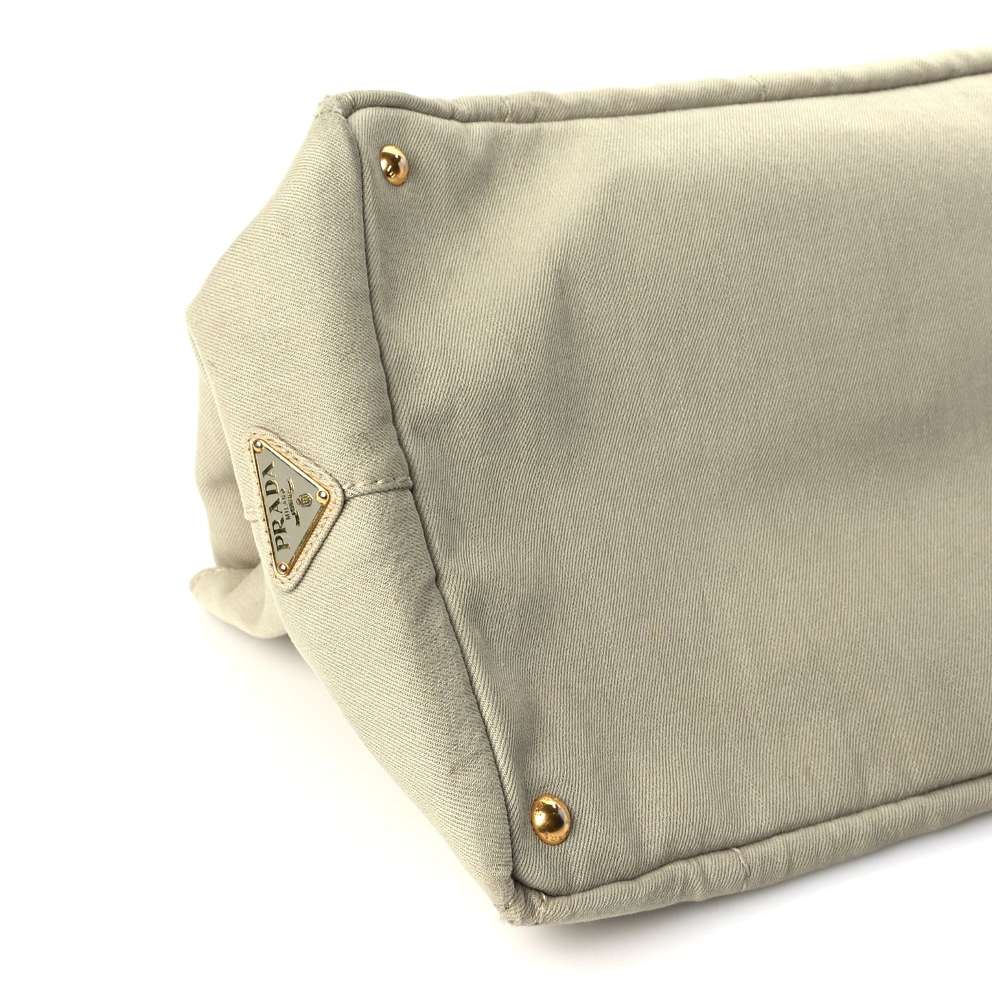 Prada Canvas Canapa Logo Tote Corda