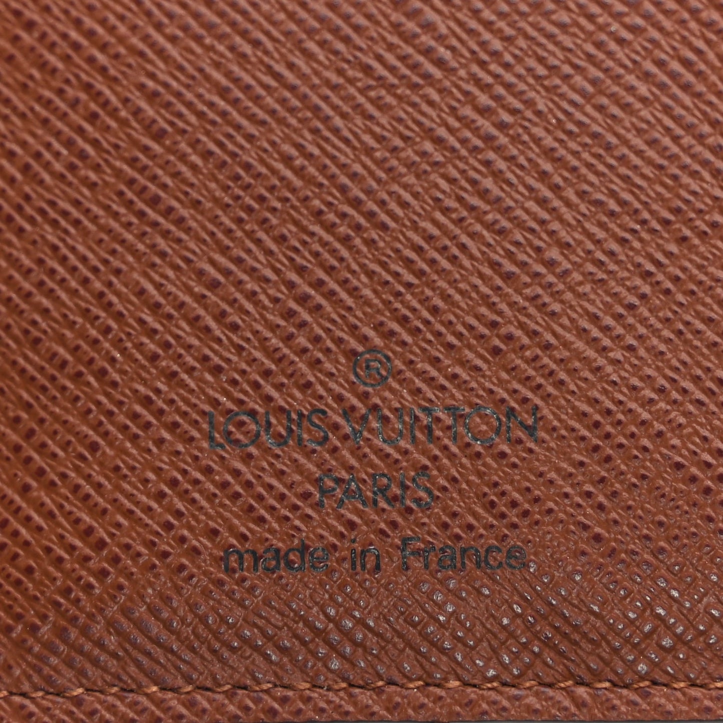 Louis Vuitton Monogram Small Ring Agenda Cover