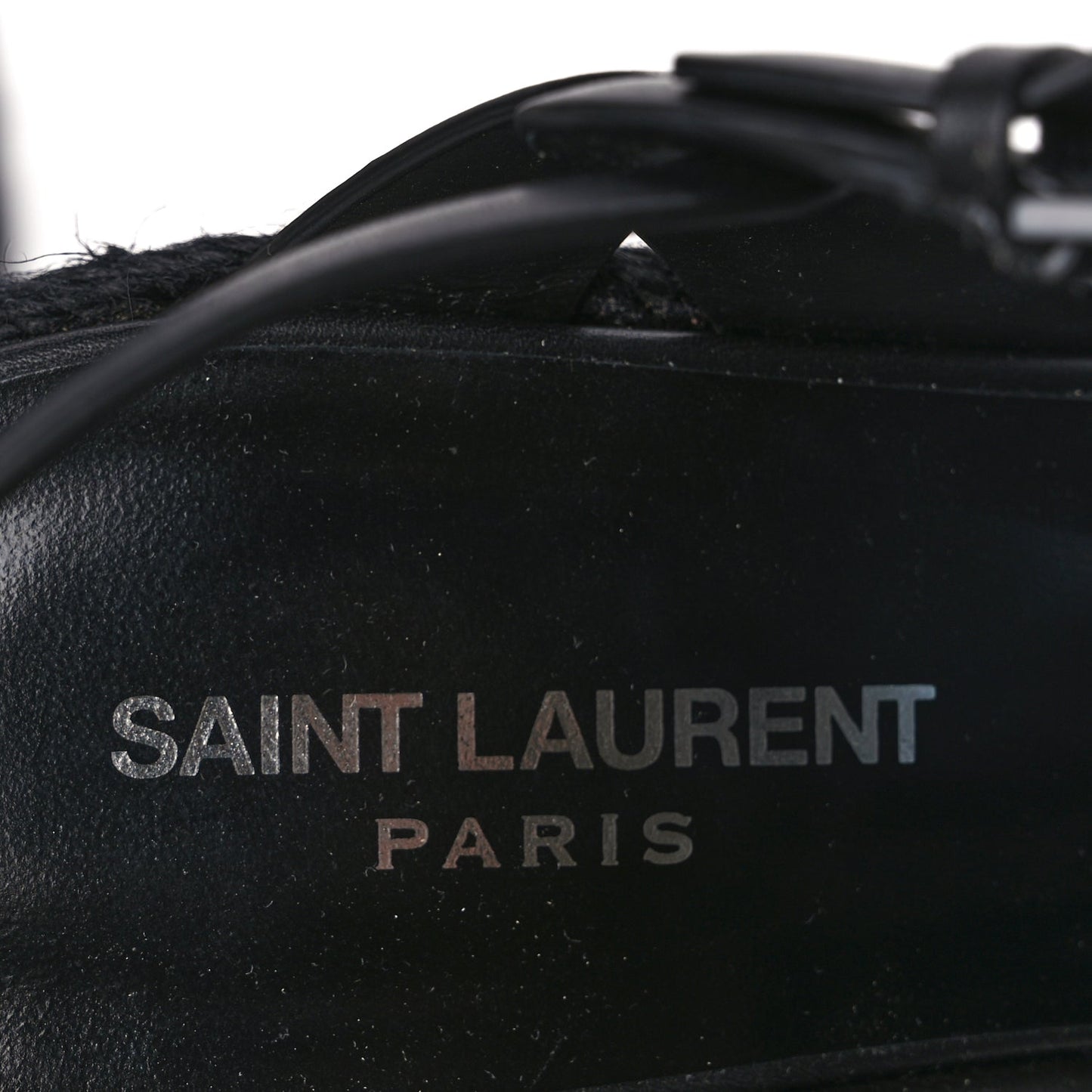 Saint Laurent Tribute Espadrille Wedge Heels
